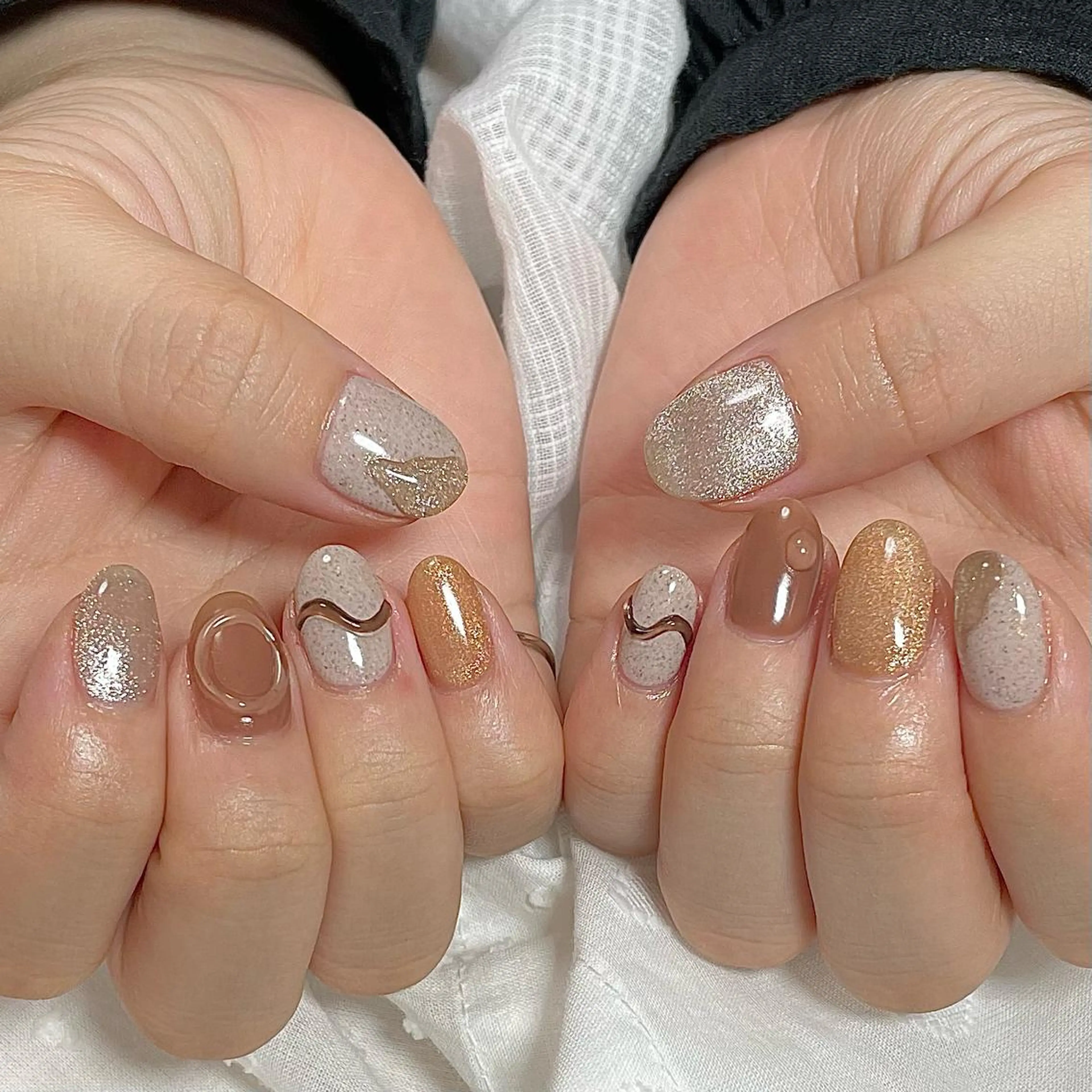 ネイル 持ち込み ハンドネイル Nailsalon BLOOM🌷 山崎のネイルデザイン