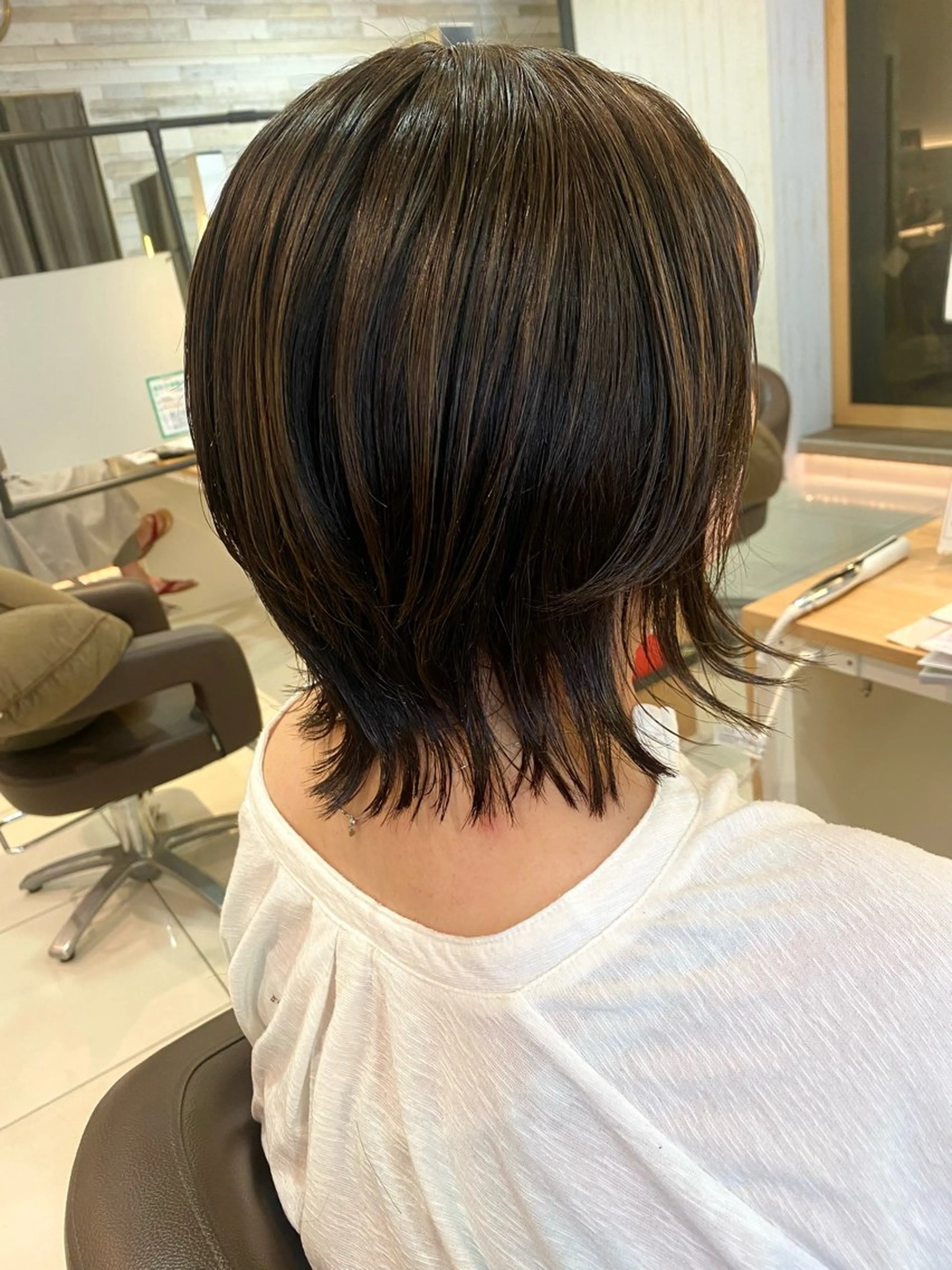 ショート 切りっぱなしボブ ボブ 顔周りカット 髪質改善 韓国風ヘア カット トリートメント 波巻き/メンズ/ ショート/☆いとみなのヘアスタイル