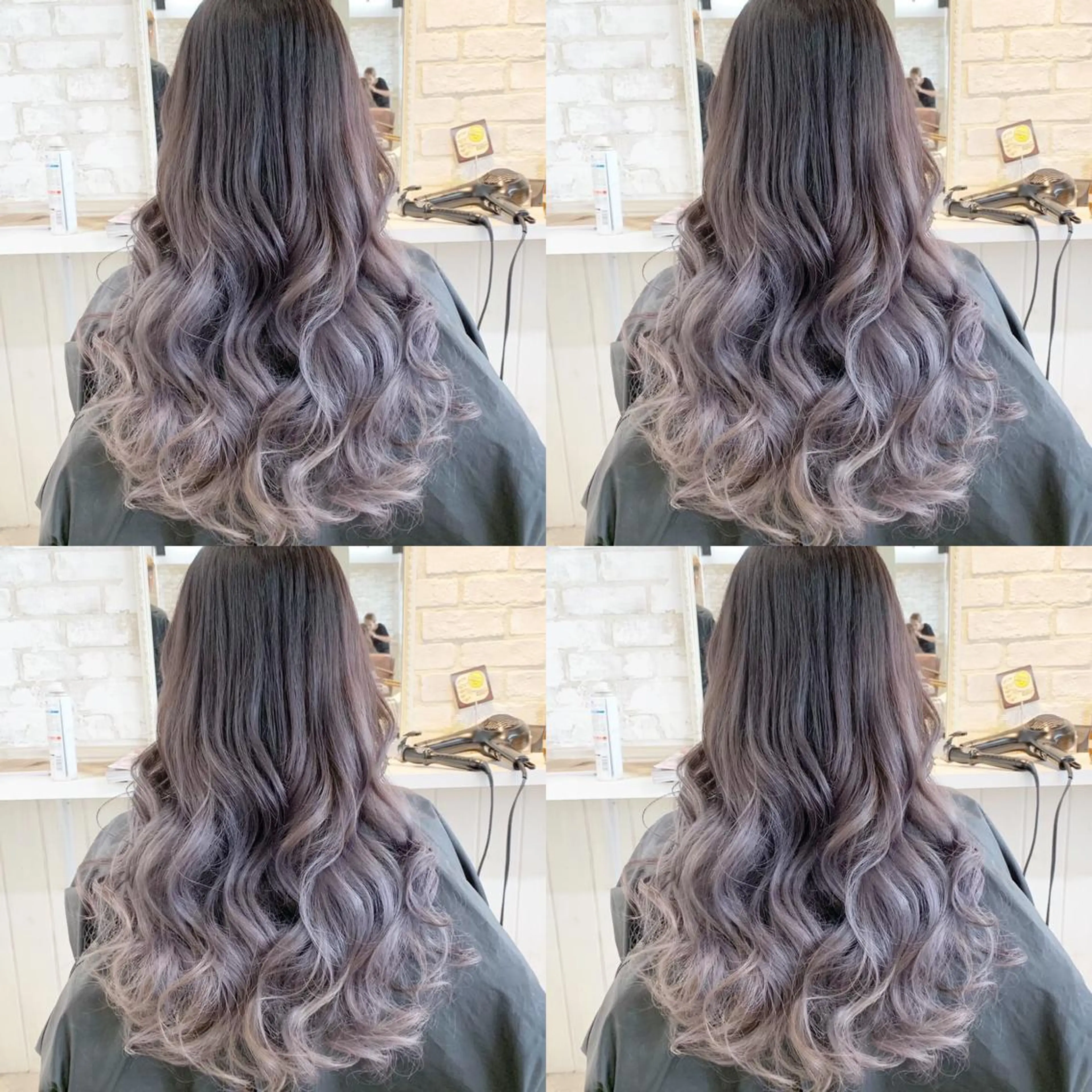 ロング ヘアカラー エクステ プルエクステ 🖤MIYUのヘアスタイル