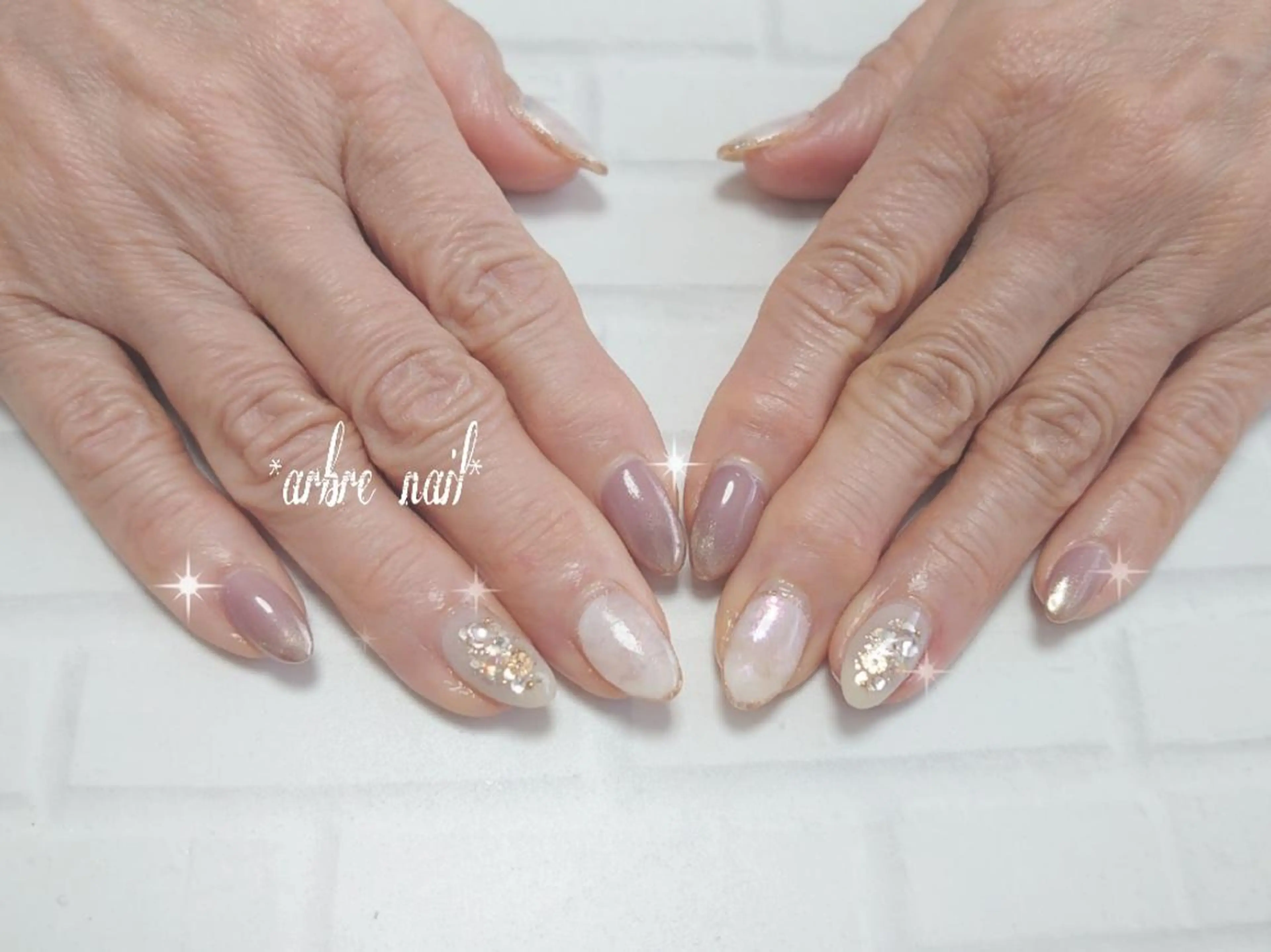 ネイル ✯.。 arbre nail 。✯.のネイルデザイン