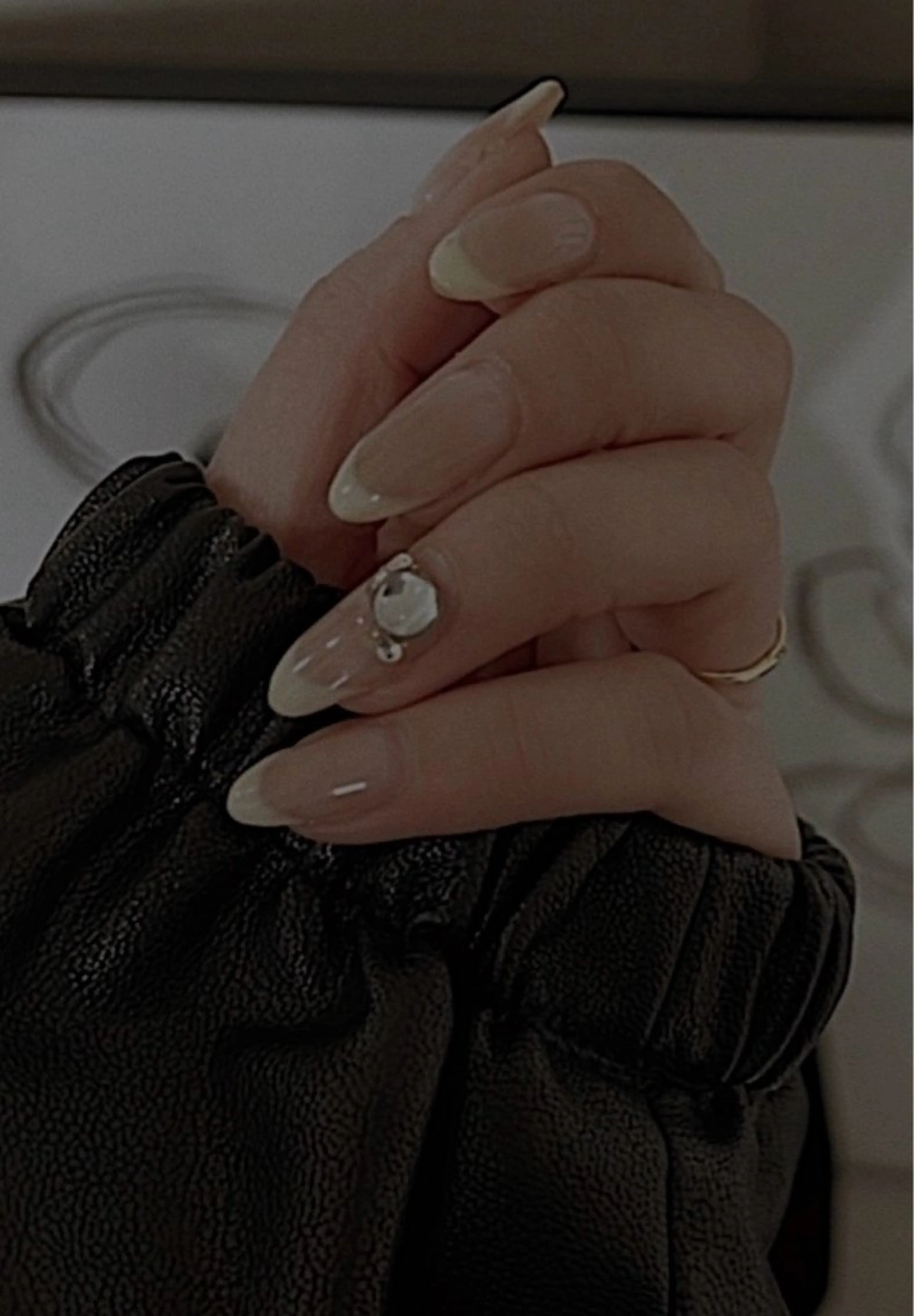 ネイル フレンチネイル 持ち込み ハンドネイル KASHINOKI .のネイルデザイン