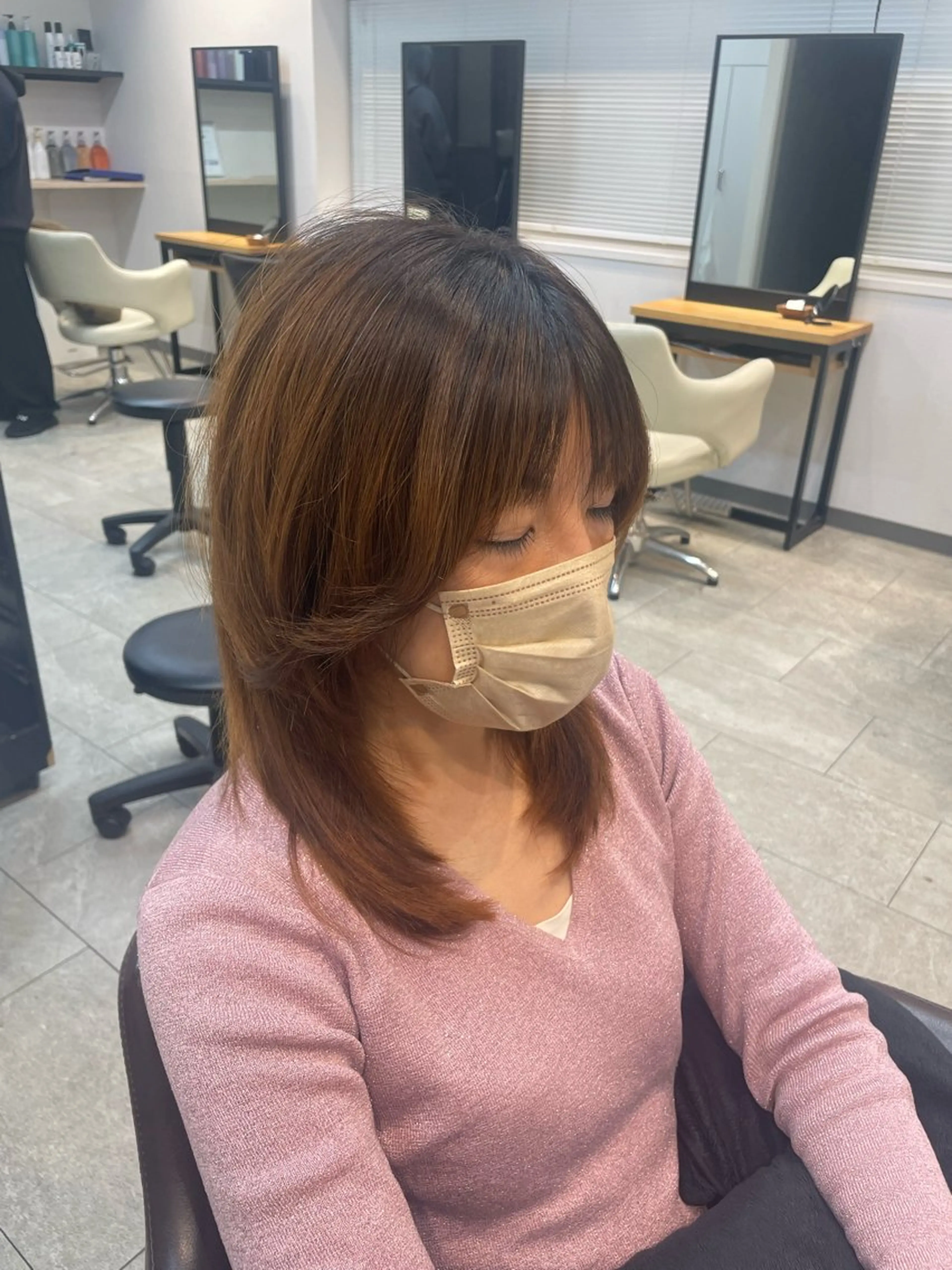 ミディアム ミディアム/ボブ 六本木/佐藤ゆり🎀のヘアスタイル