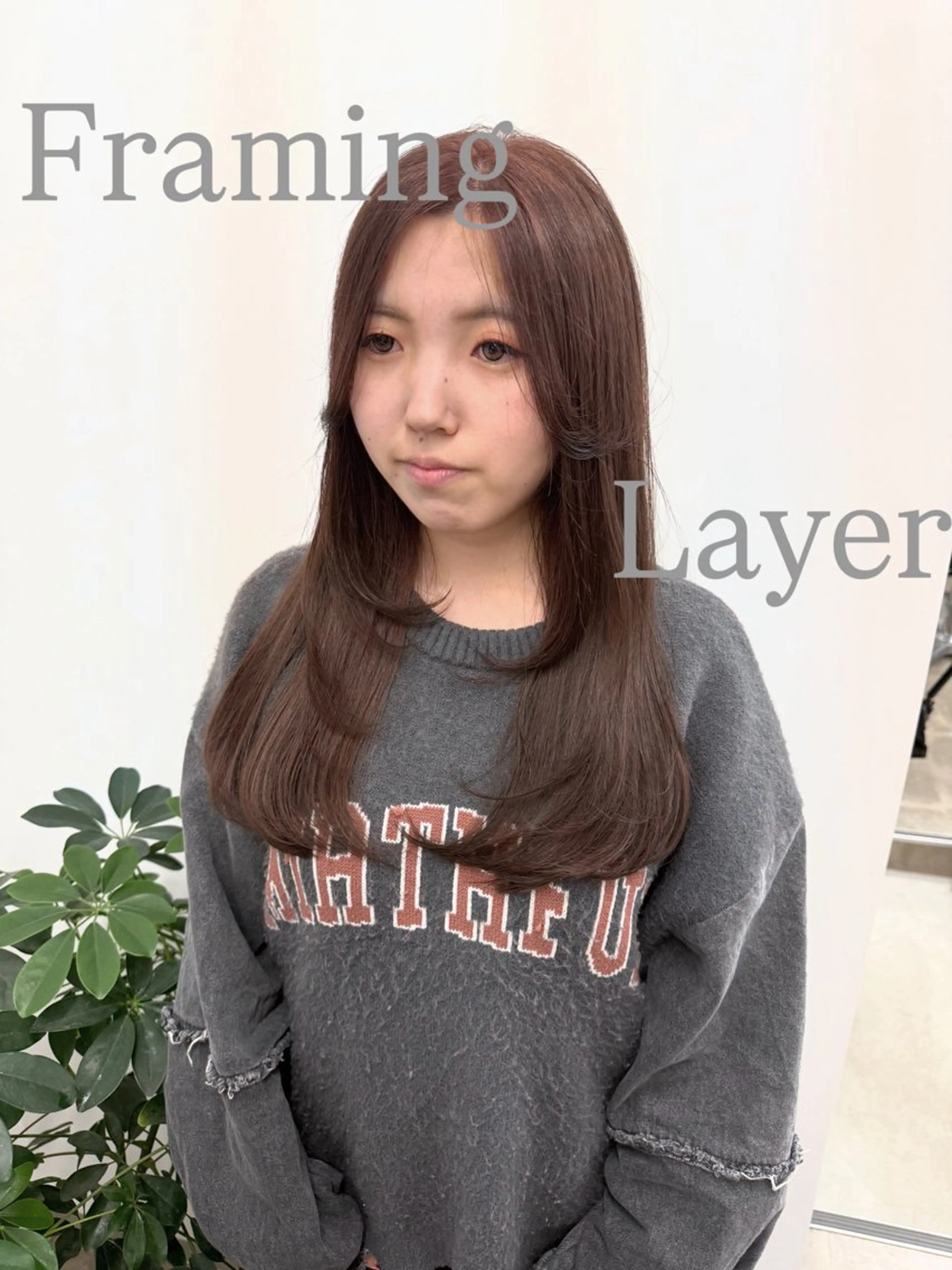 【潤い×艶感up】🪞カラー×3stepトリートメントの写真