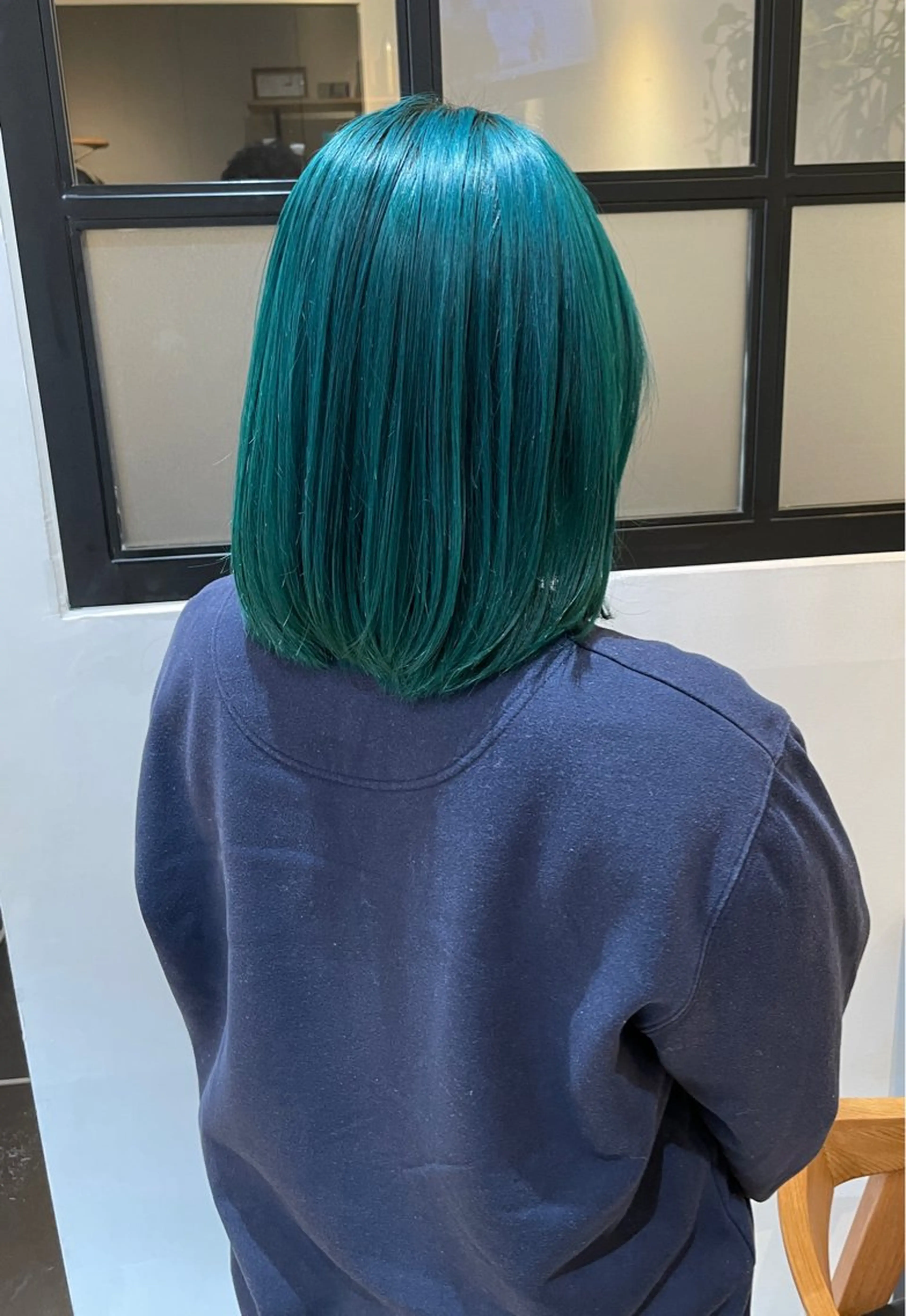 ミディアム ﾊｲﾄｰﾝ/ｶﾗｰ/ 用賀/稲若健太郎のヘアスタイル