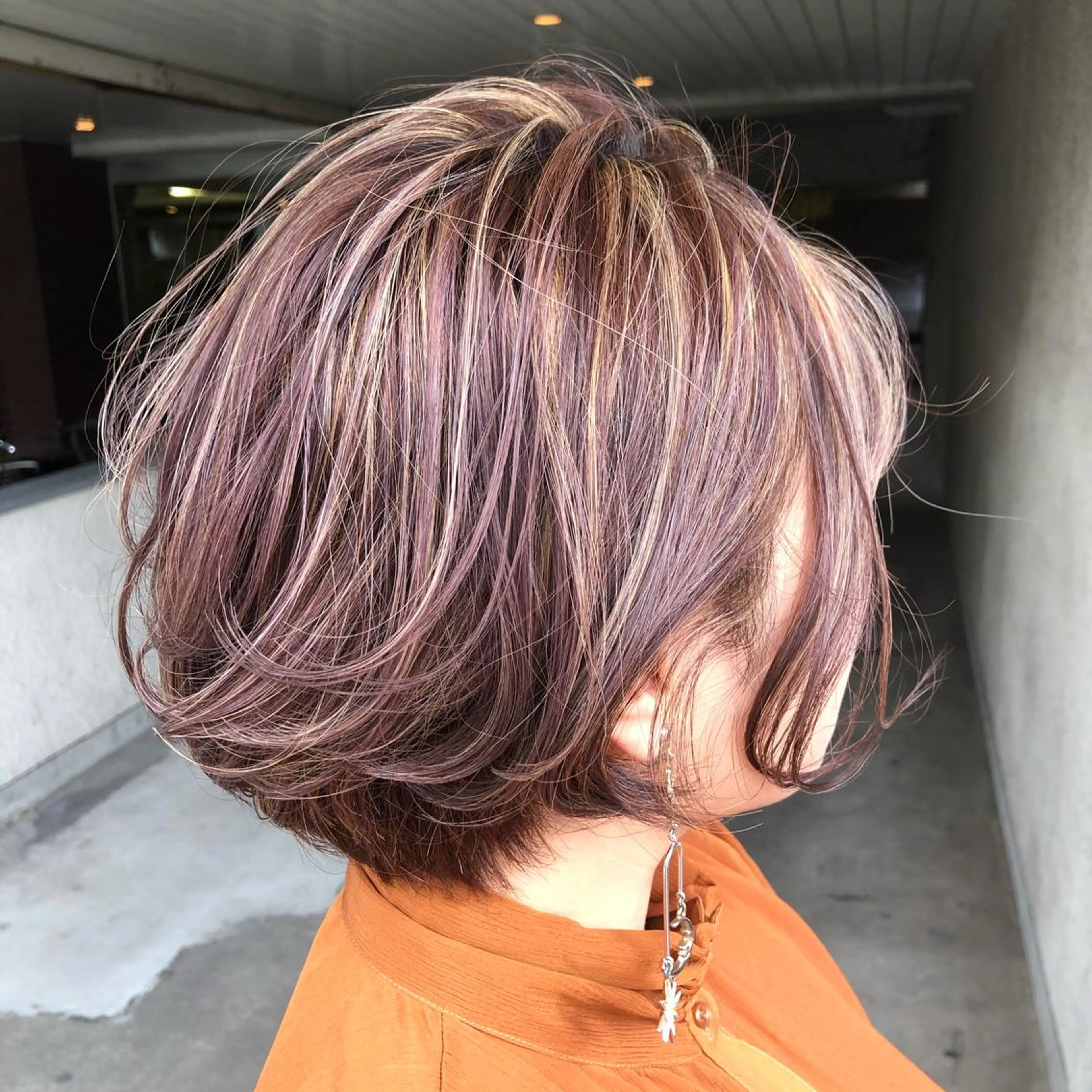 ショート カラー ✁完全個室✁永野 晴のヘアスタイル