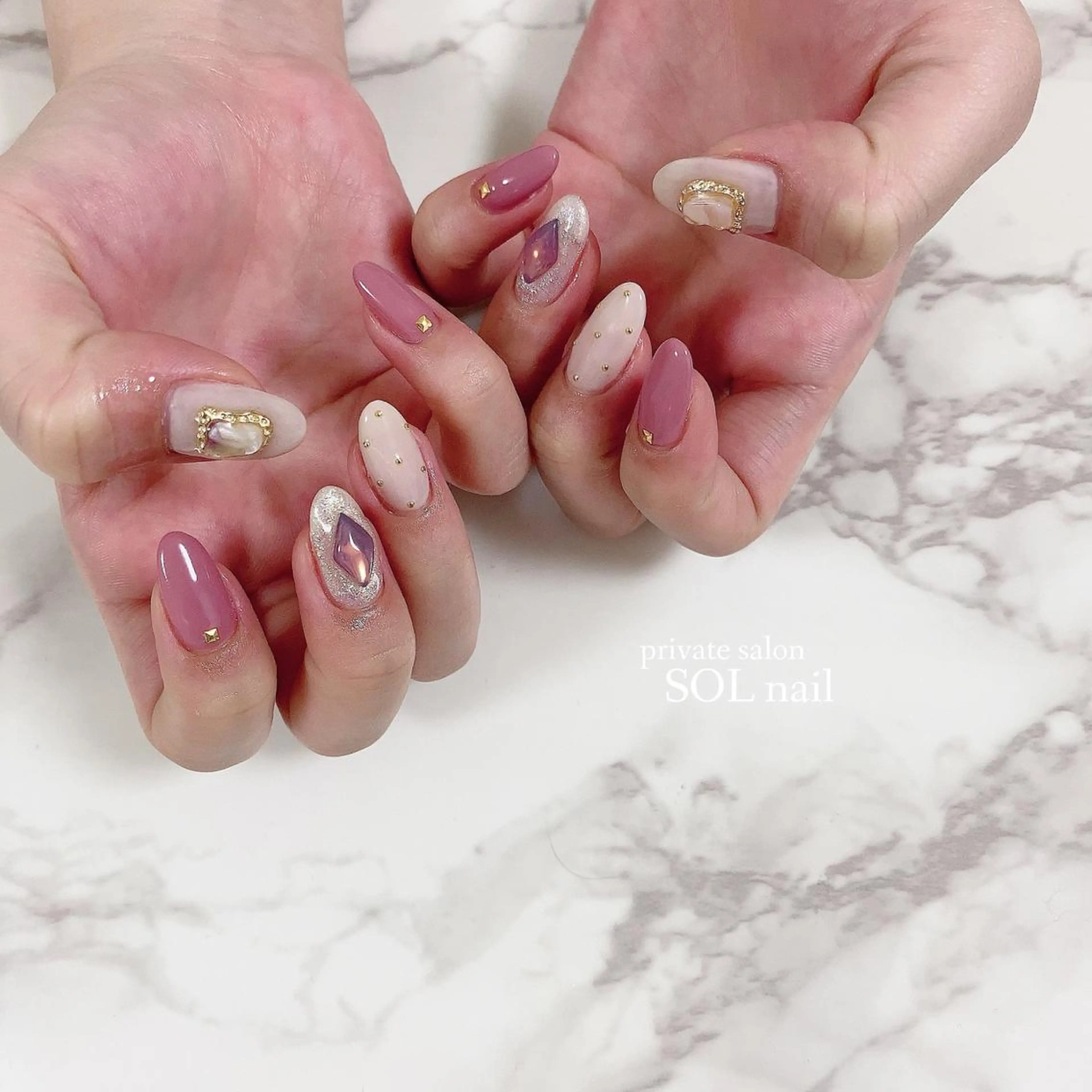 ネイル SOL NAILのネイルデザイン