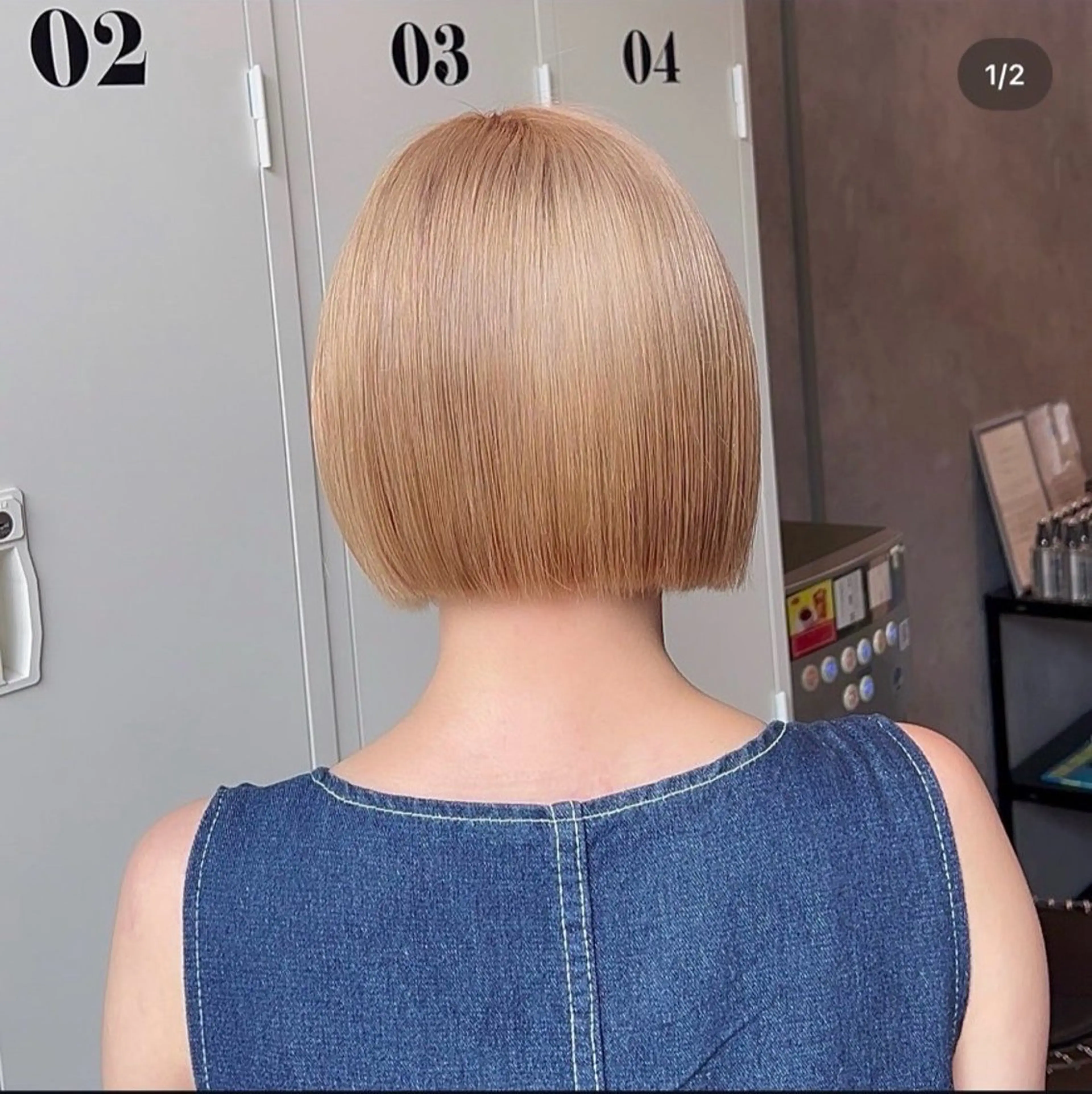 カット+ケアブリーチ+カラー ¥6000 (新宿)の写真
