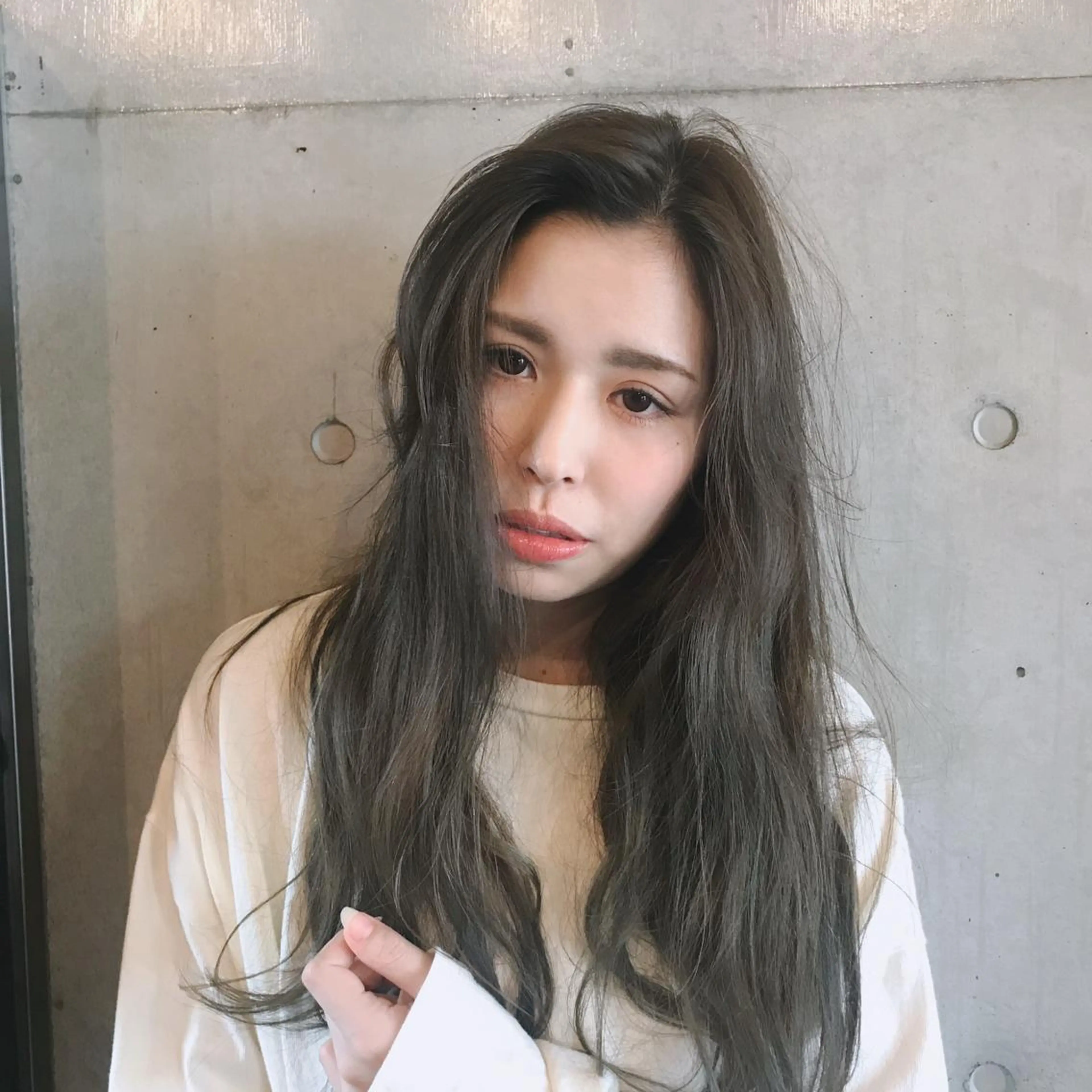 撮影モデルの写真