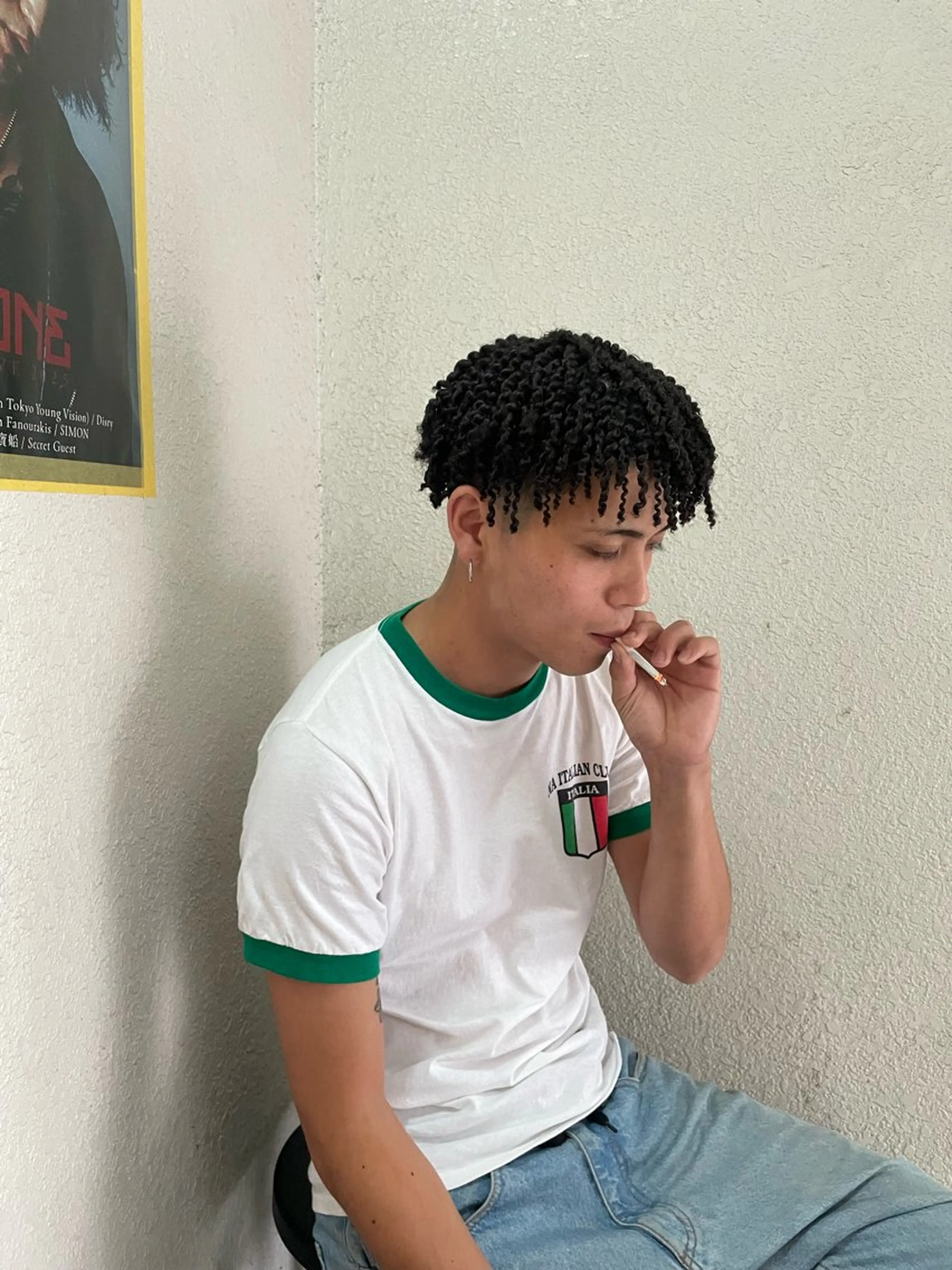 ショート メンズ メンズパーマ コーンロウ／ブレイズ SYUのヘアスタイル