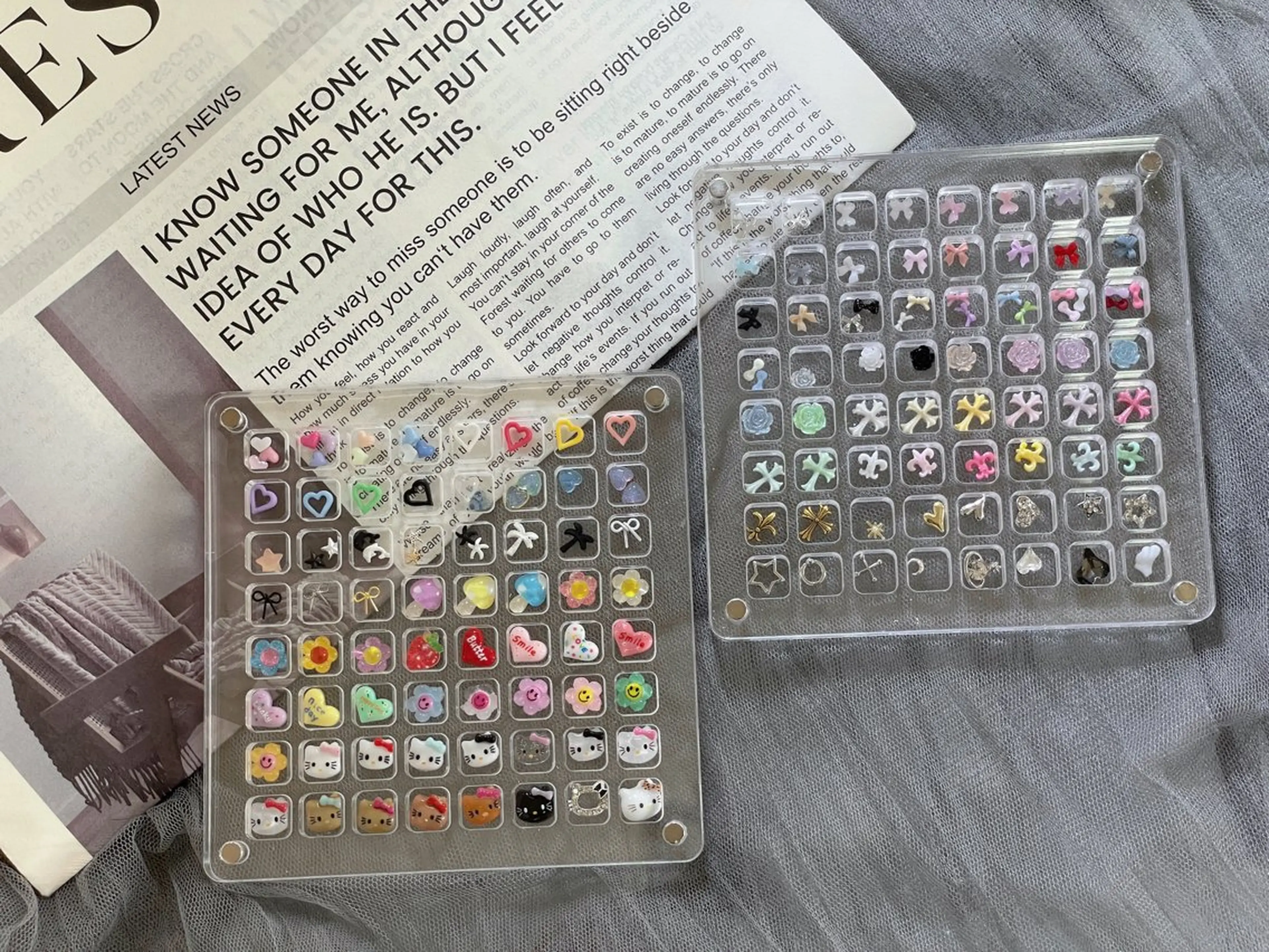 ネイル フラッシュネイル マグネットネイル ワンカラーネイル Mus’Fam 入谷玲生奈のネイルデザイン