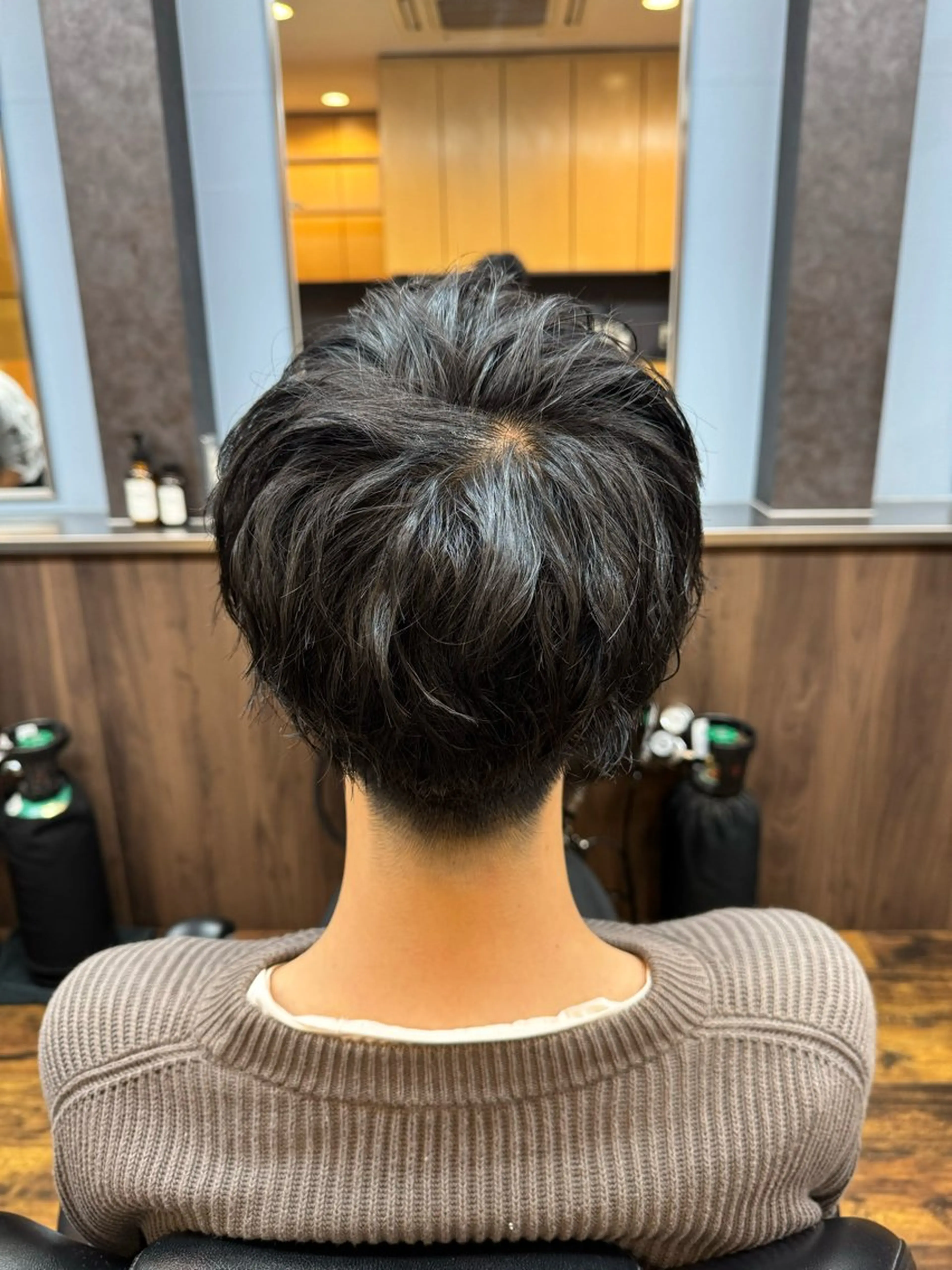 ショート メンズ KEEN  creative hair所属・齊藤/メンズカット/ 溝の口/バーバーのヘアスタイル