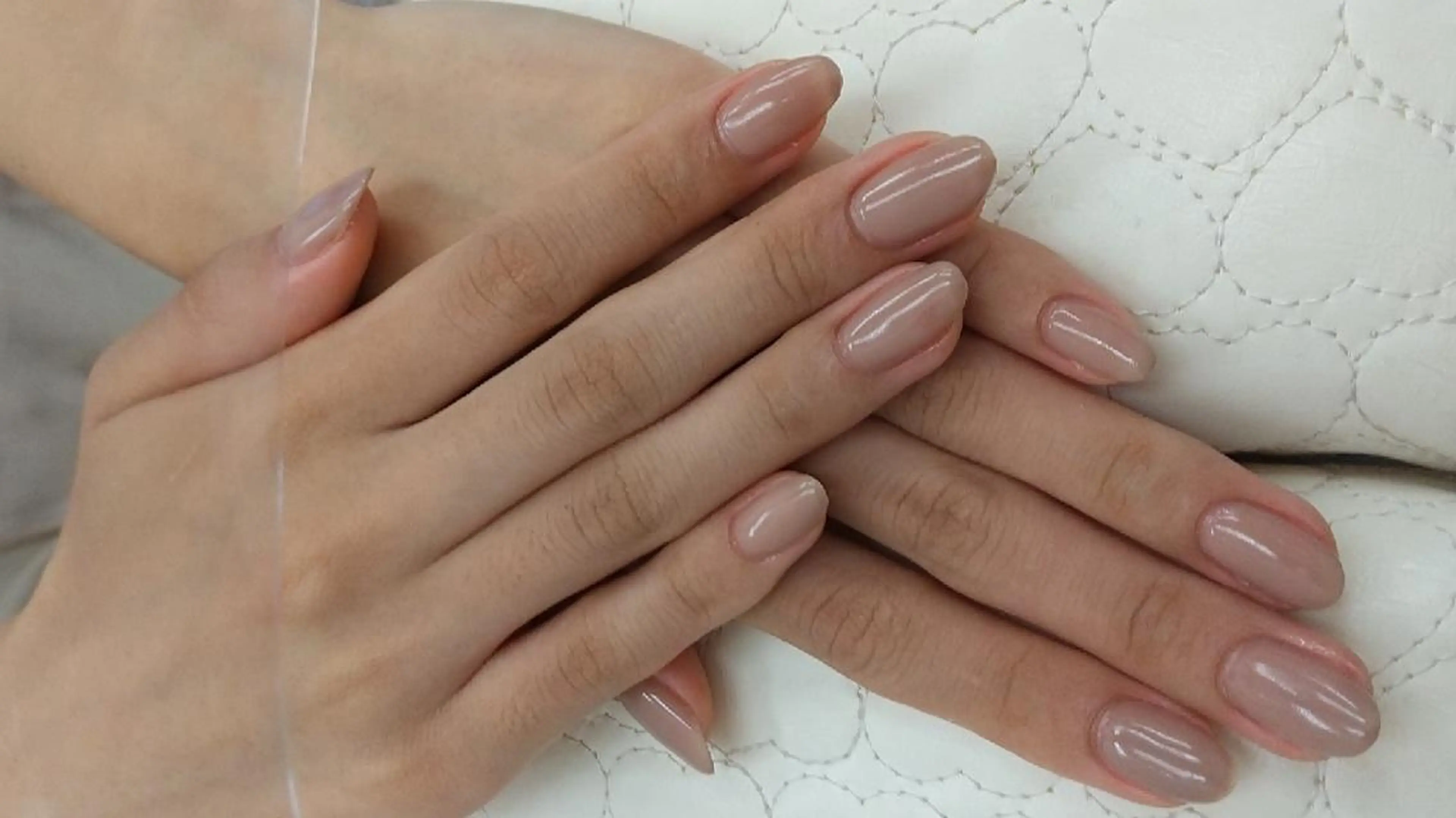 ネイル ブラウン シンプルネイル haru  nailのネイルデザイン