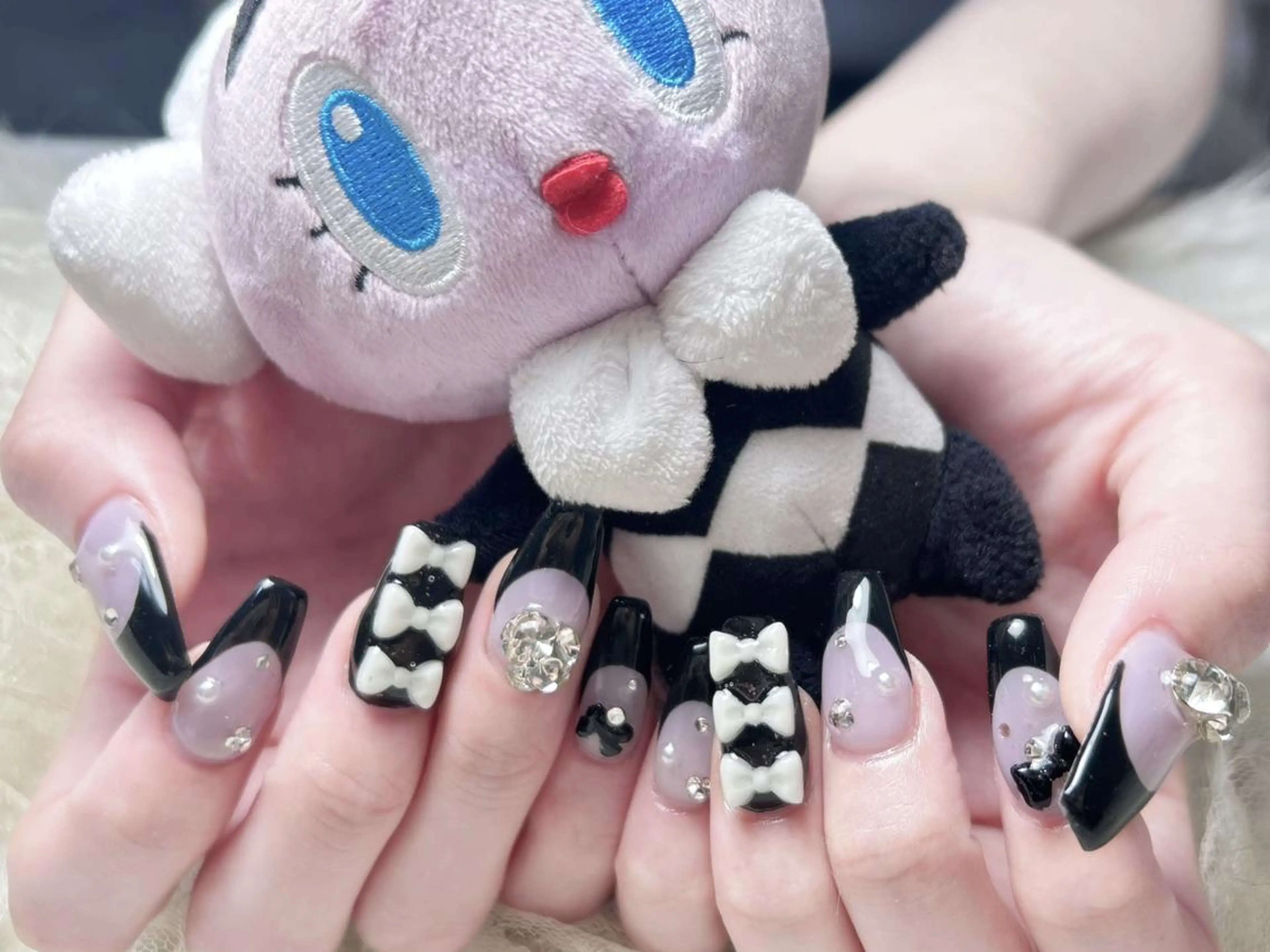 ネイル 長さ出し キラキラネイル 韓国ネイル マグネットネイル マットネイル 🐾みき 🧸のネイルデザイン