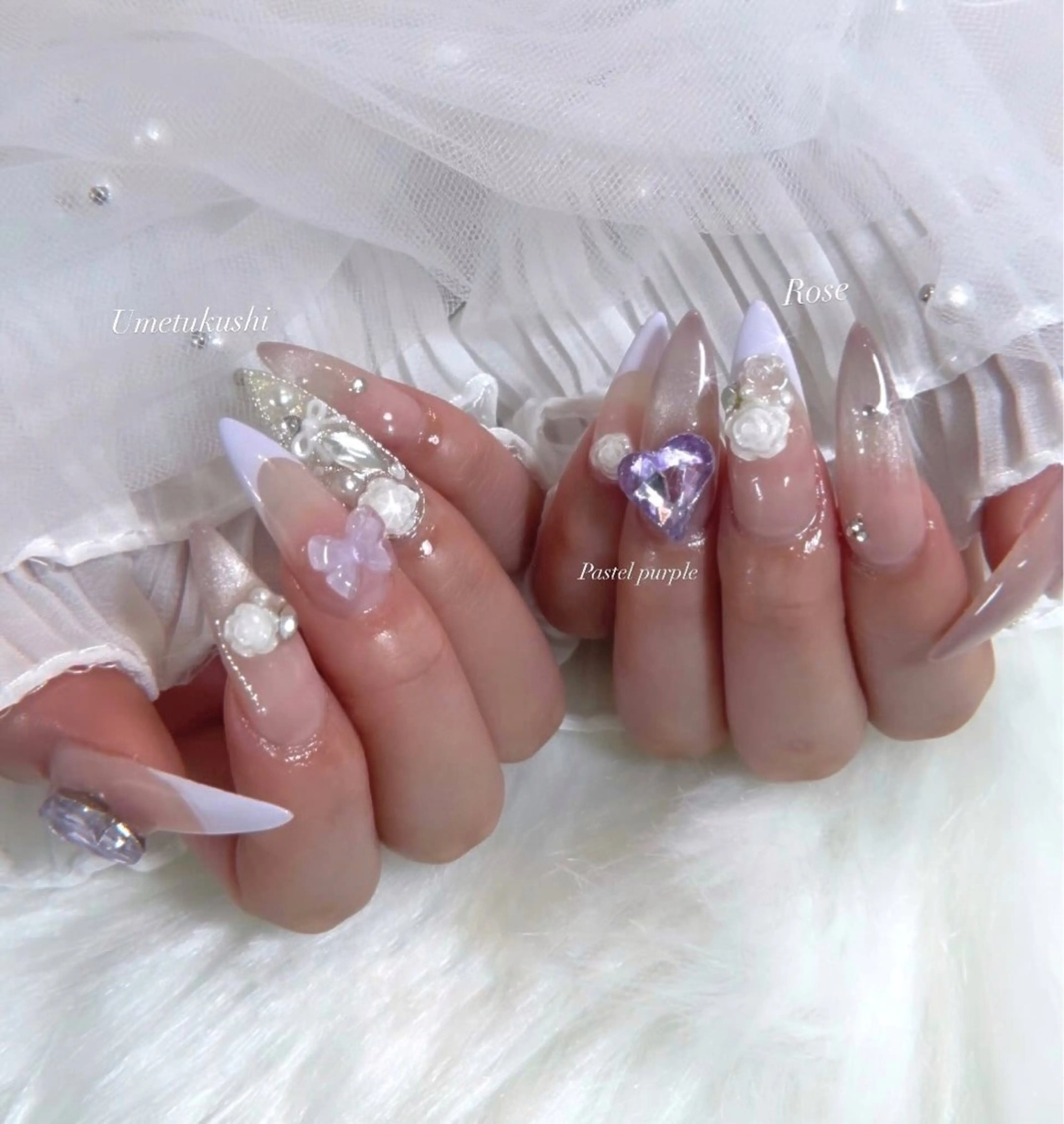 ネイル 春ネイル ハンドネイル nail salon Lunasisのネイルデザイン