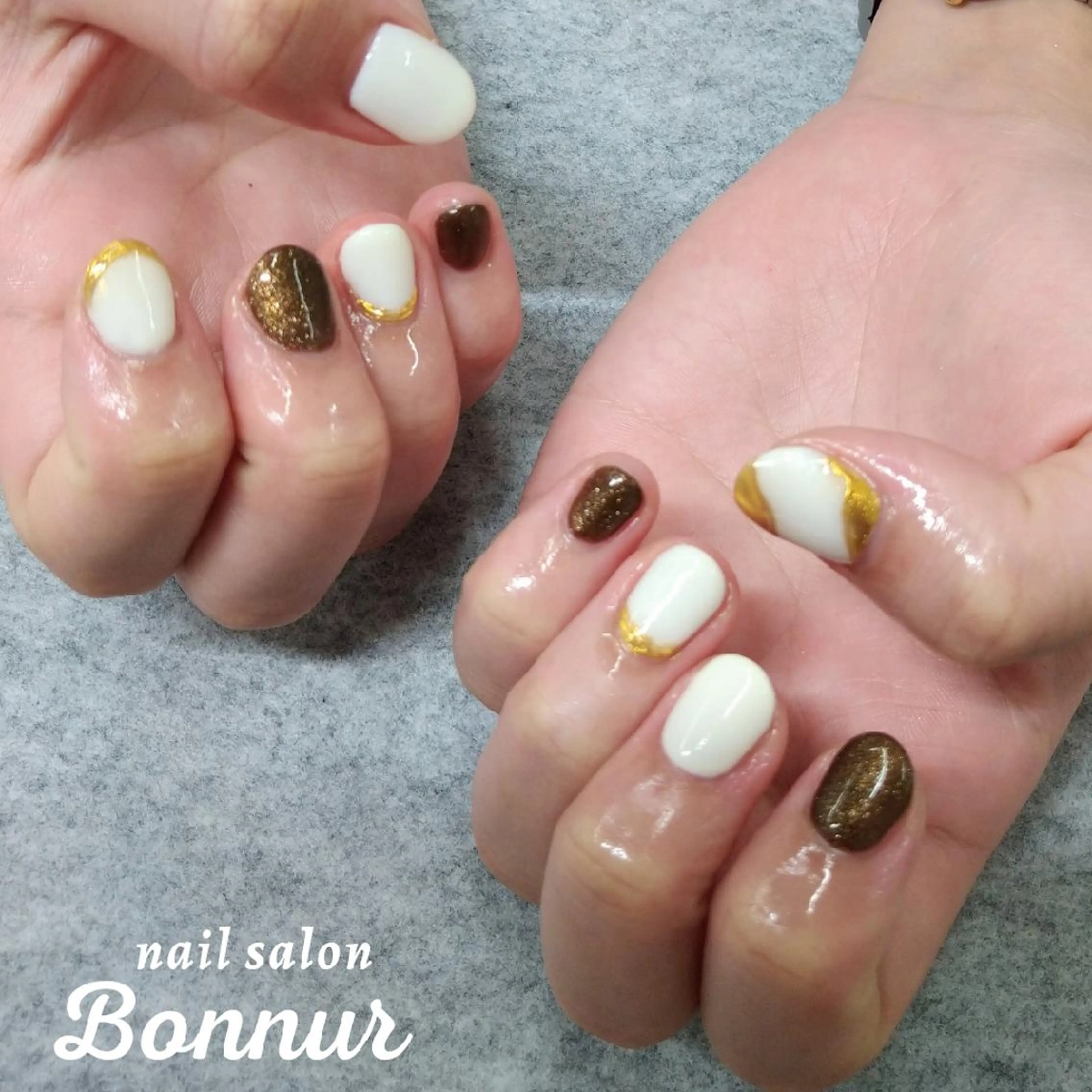 ネイル シンプルネイル BBnail ogataのネイルデザイン