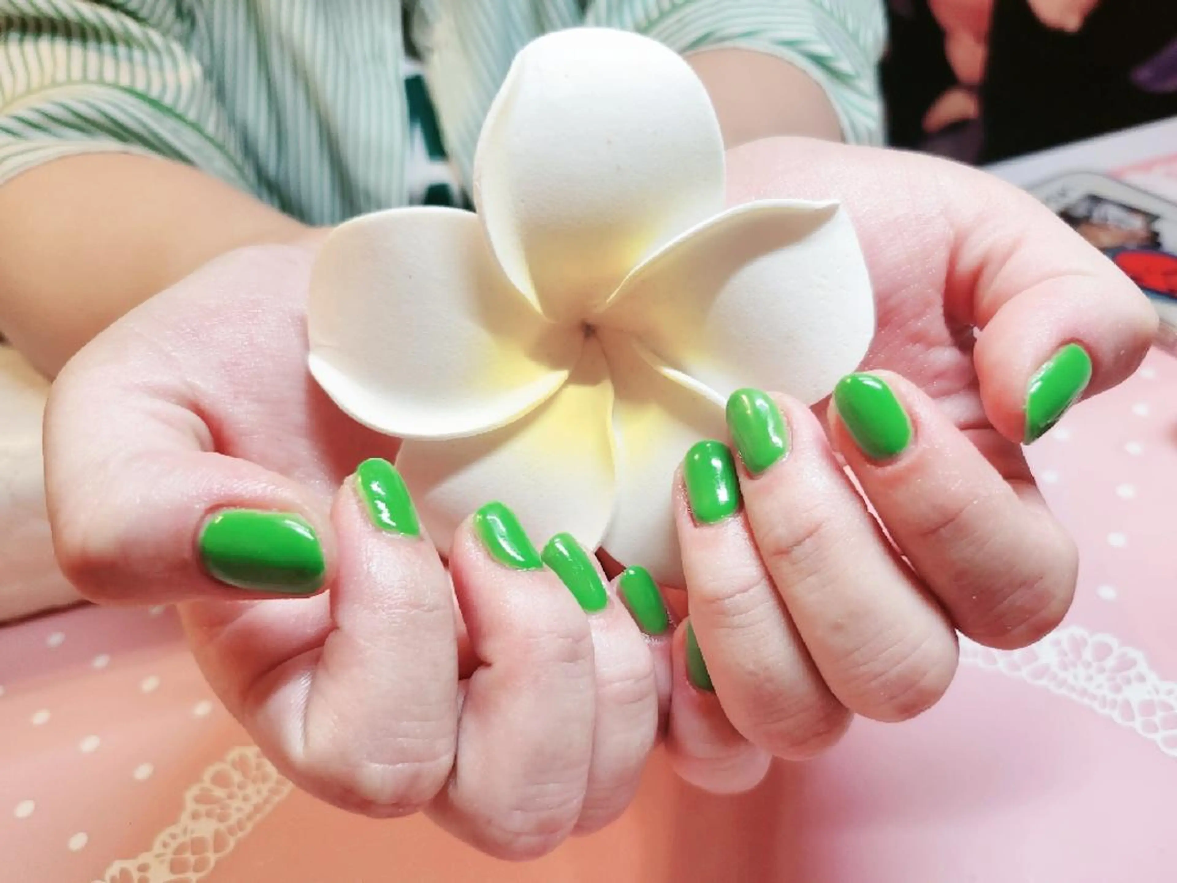 ネイル ワンカラーネイル ハンドネイル nail salon Luanaのネイルデザイン