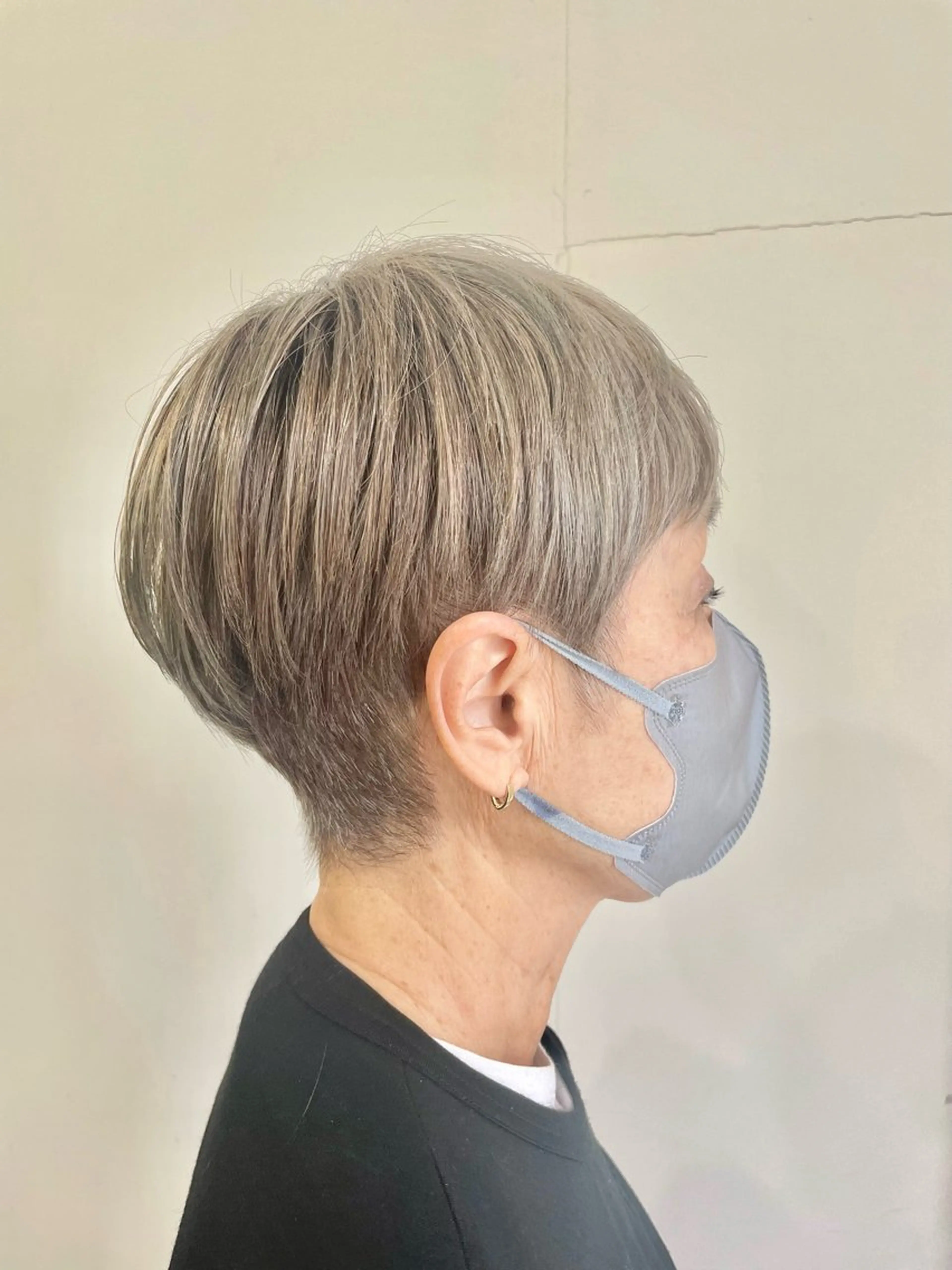 ショート ハイライト 五藤 🍀壽野のヘアスタイル