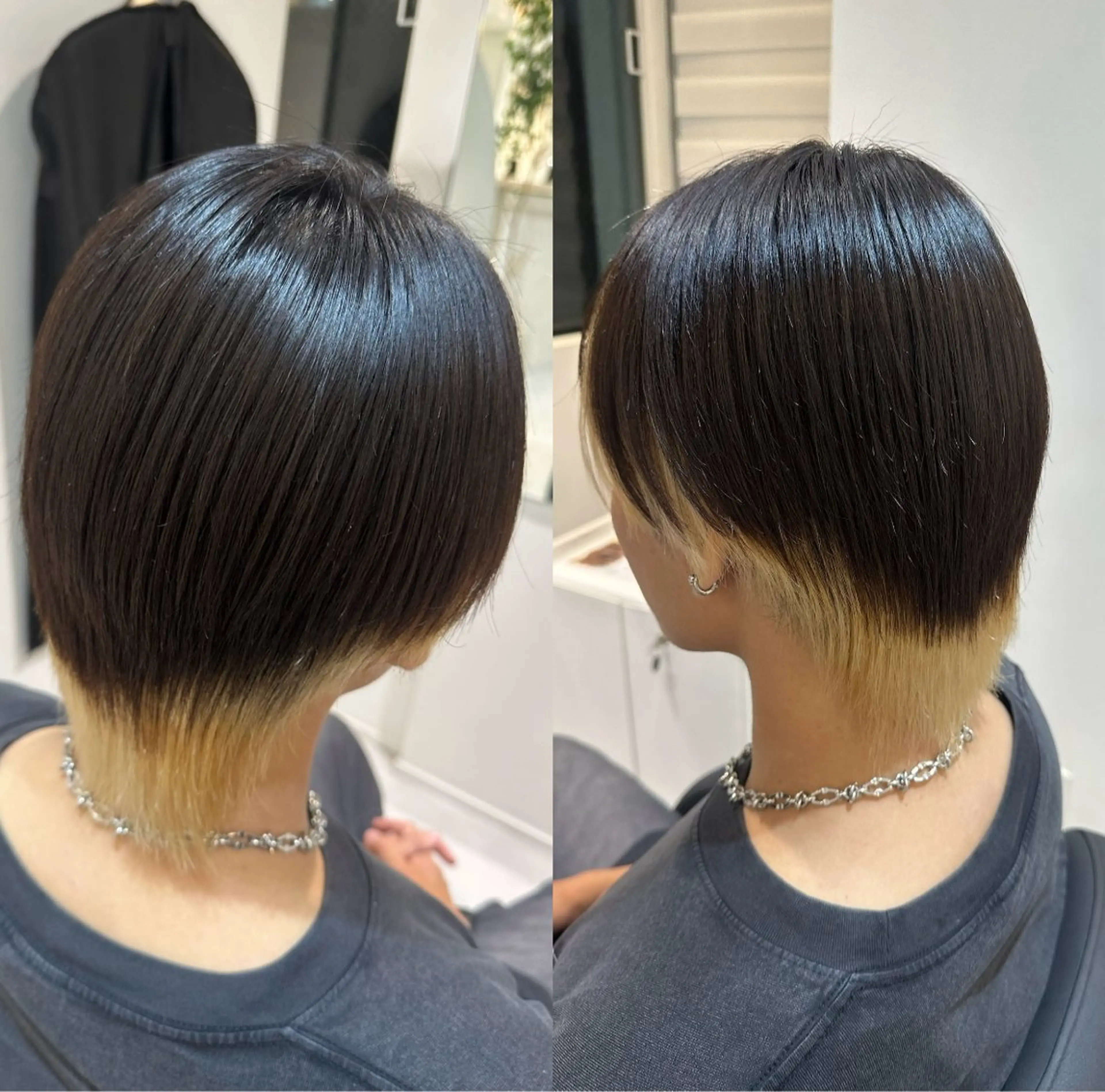 メンズ メンズブリーチ 酸性ストレート Emuest心斎橋 SAKIのヘアスタイル