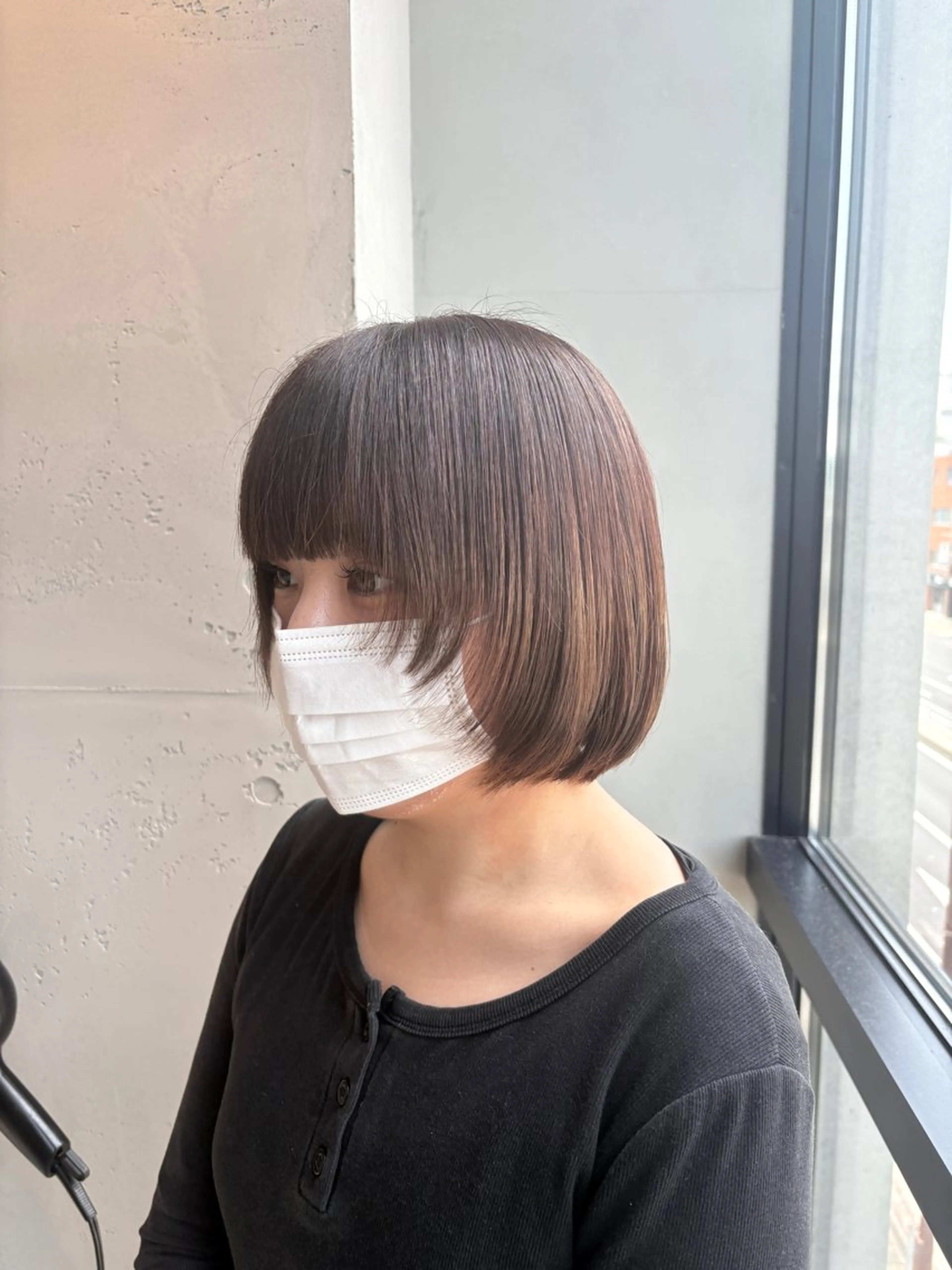 ショート レイヤーカット 小顔カット 宮木 海斗のヘアスタイル
