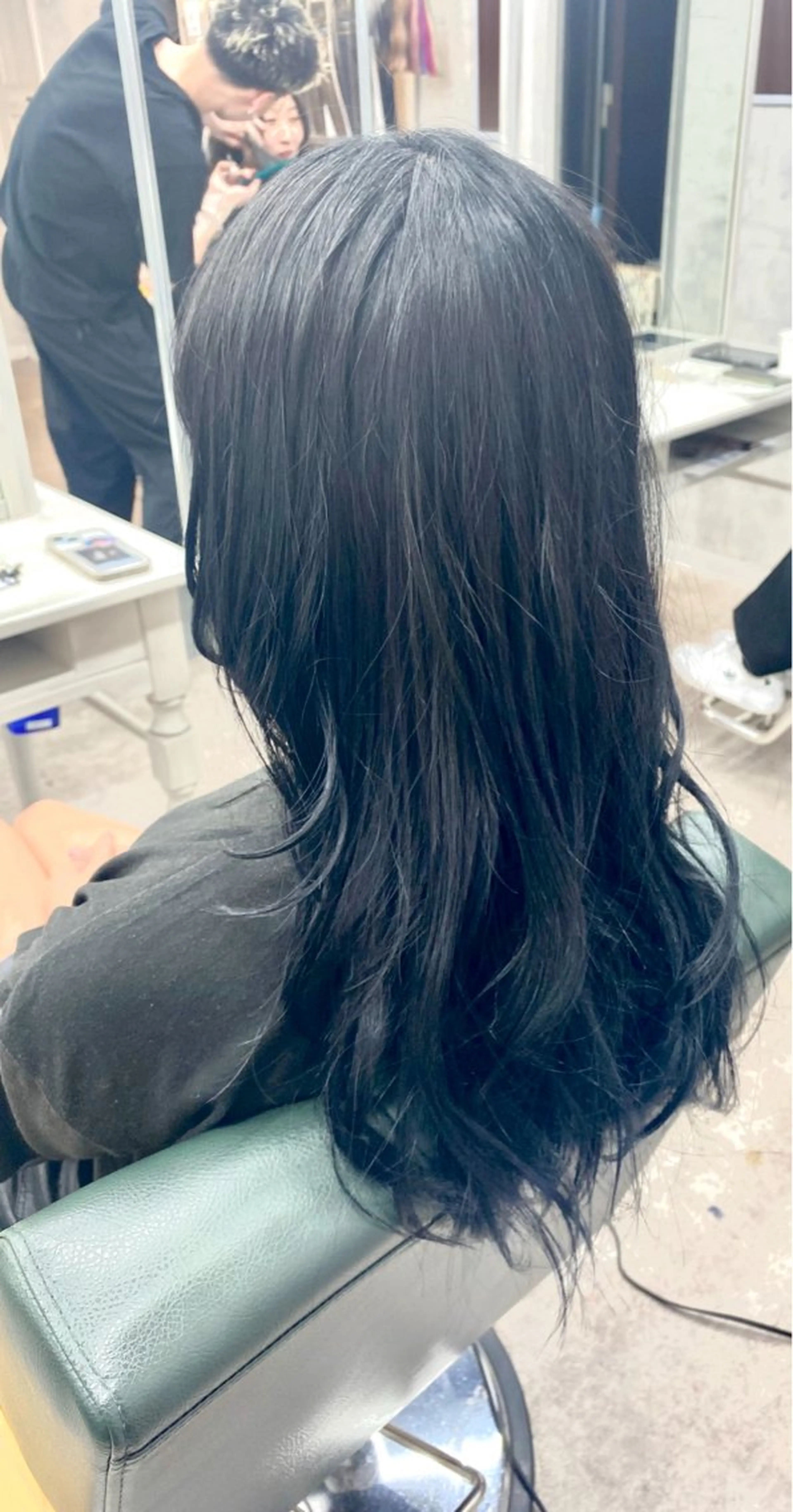 ロング カラー カット ヘアカラー limitこうせい メンズ縮毛/ブリーチのヘアスタイル