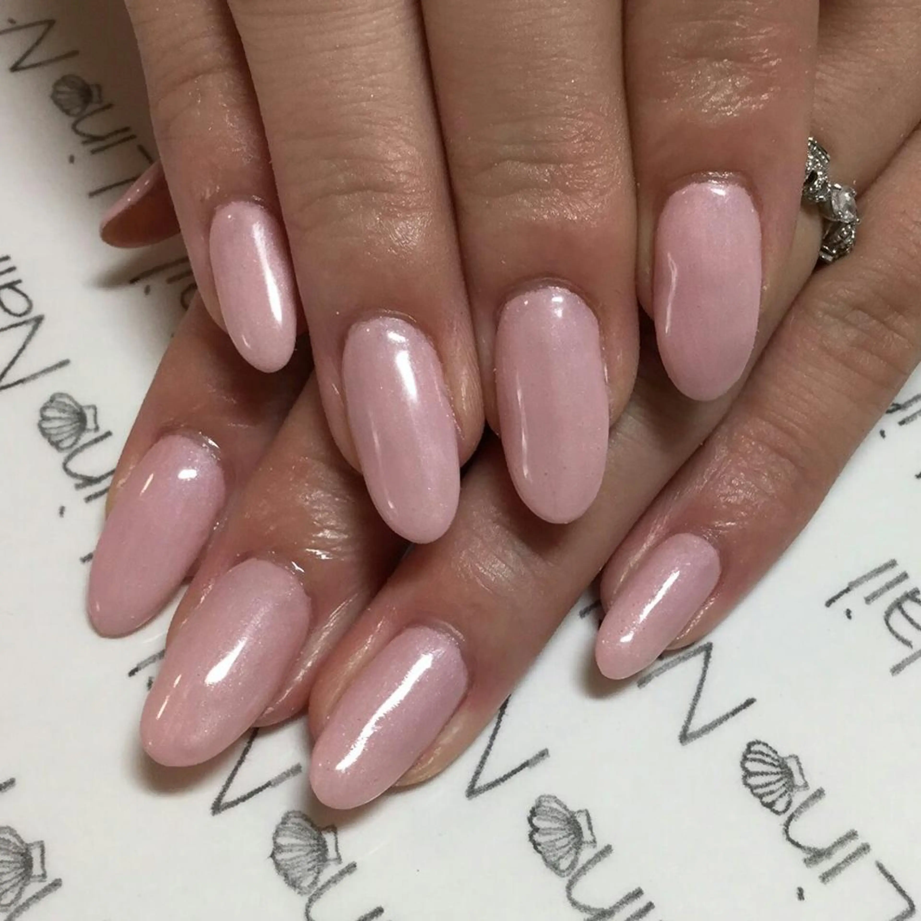 ショート ミディアム セミロング ロング ネイル シンプルネイル Lino Nail sekitomiのネイルデザイン
