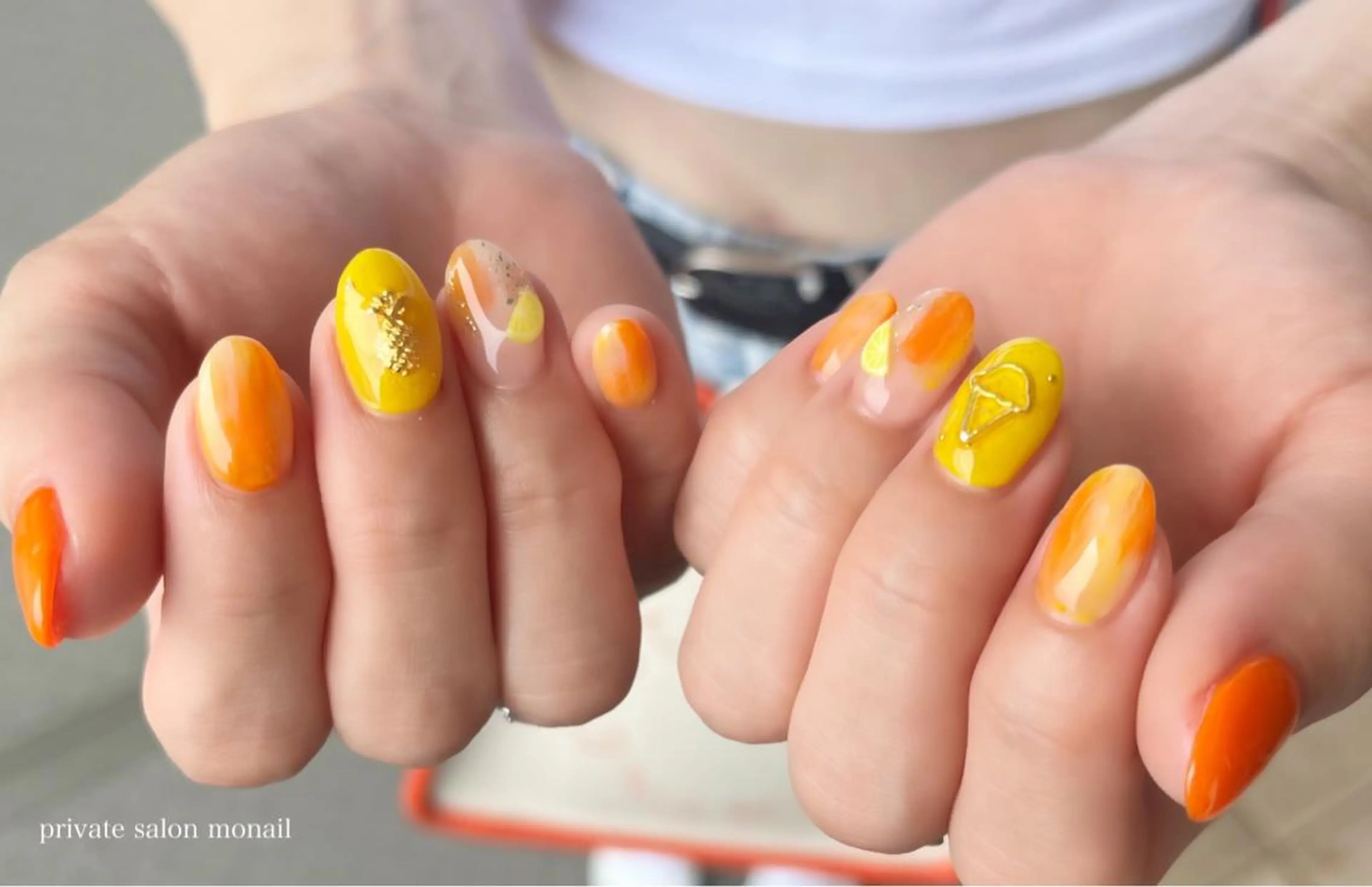 ネイル ハンドネイル nail salon monailのネイルデザイン