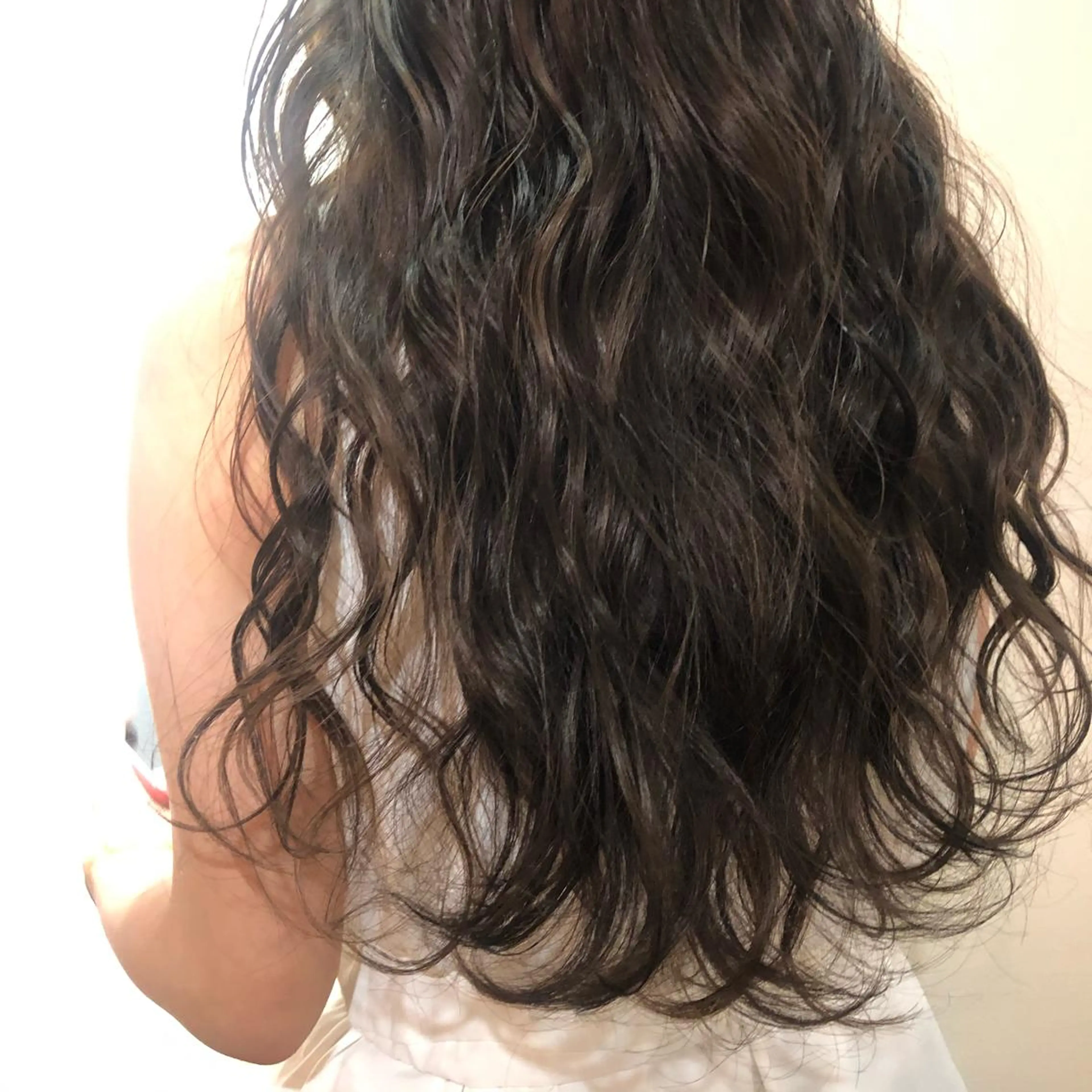 カラー ダークグレー ダークグレージュ グレージュ ヘアカラー トリートメント FERIAあべの KARINのヘアスタイル