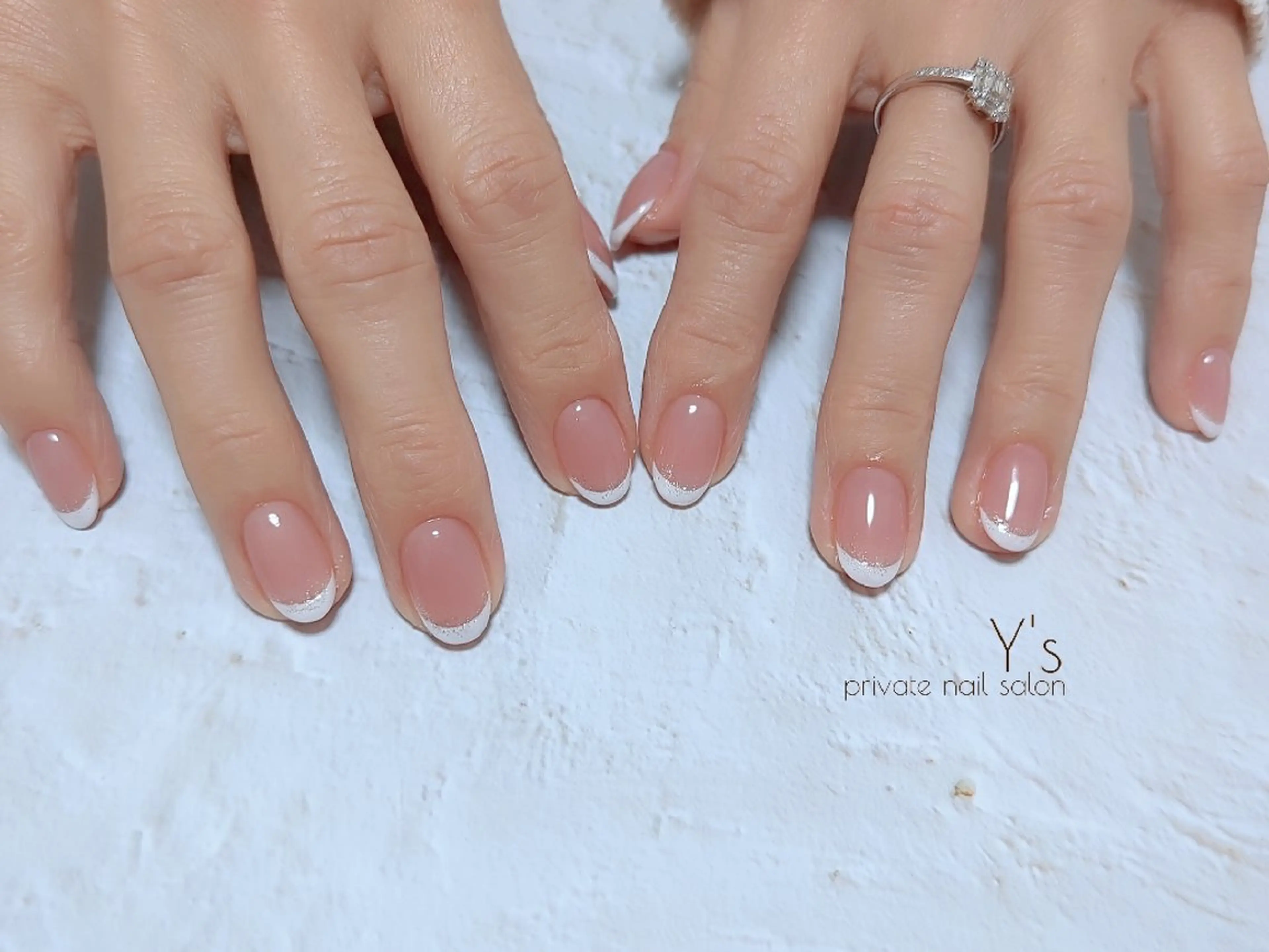 ネイル ラメ(グリッター) ハンドネイル YUMI NAGAI  のネイルデザイン