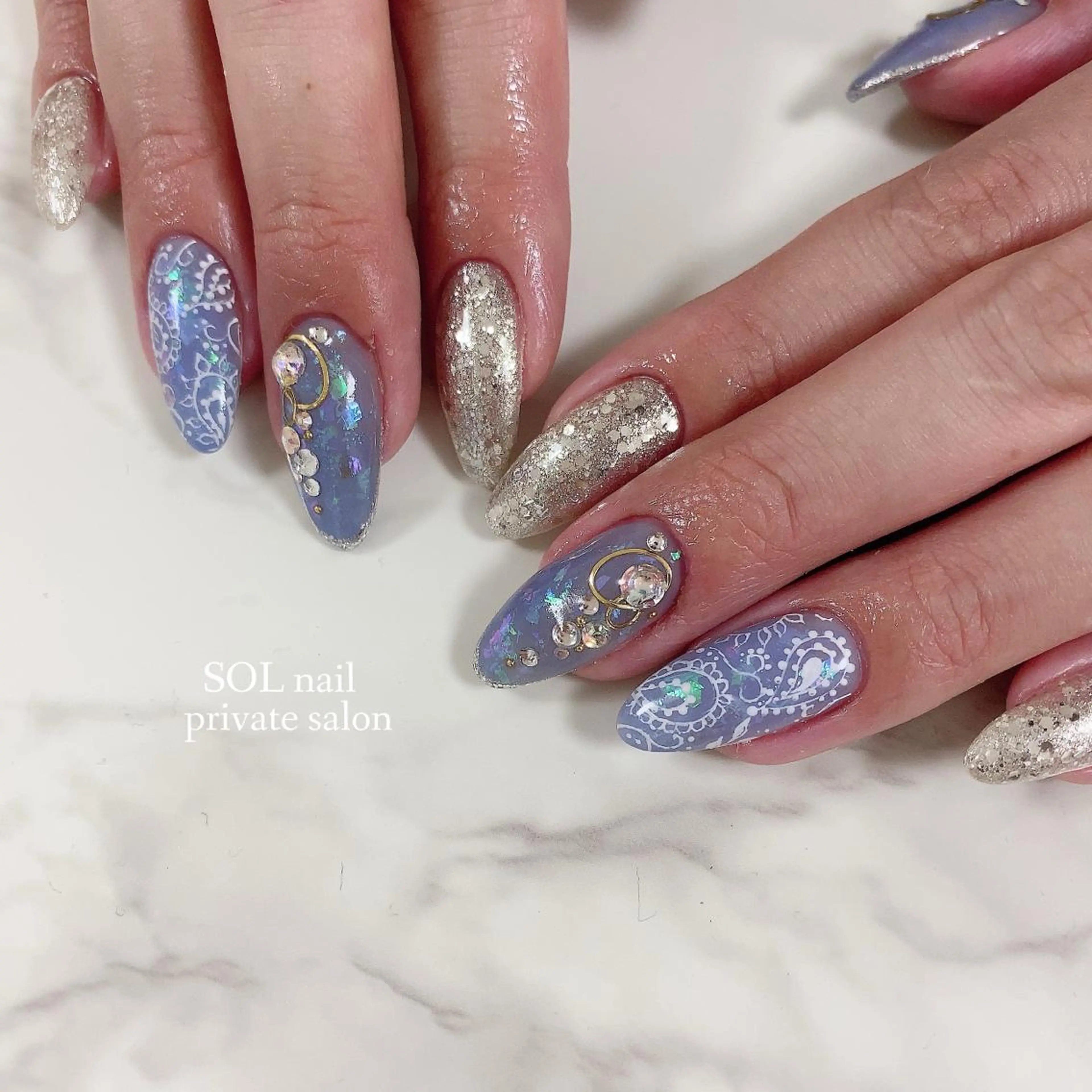 ネイル ハンドネイル SOL NAILのネイルデザイン