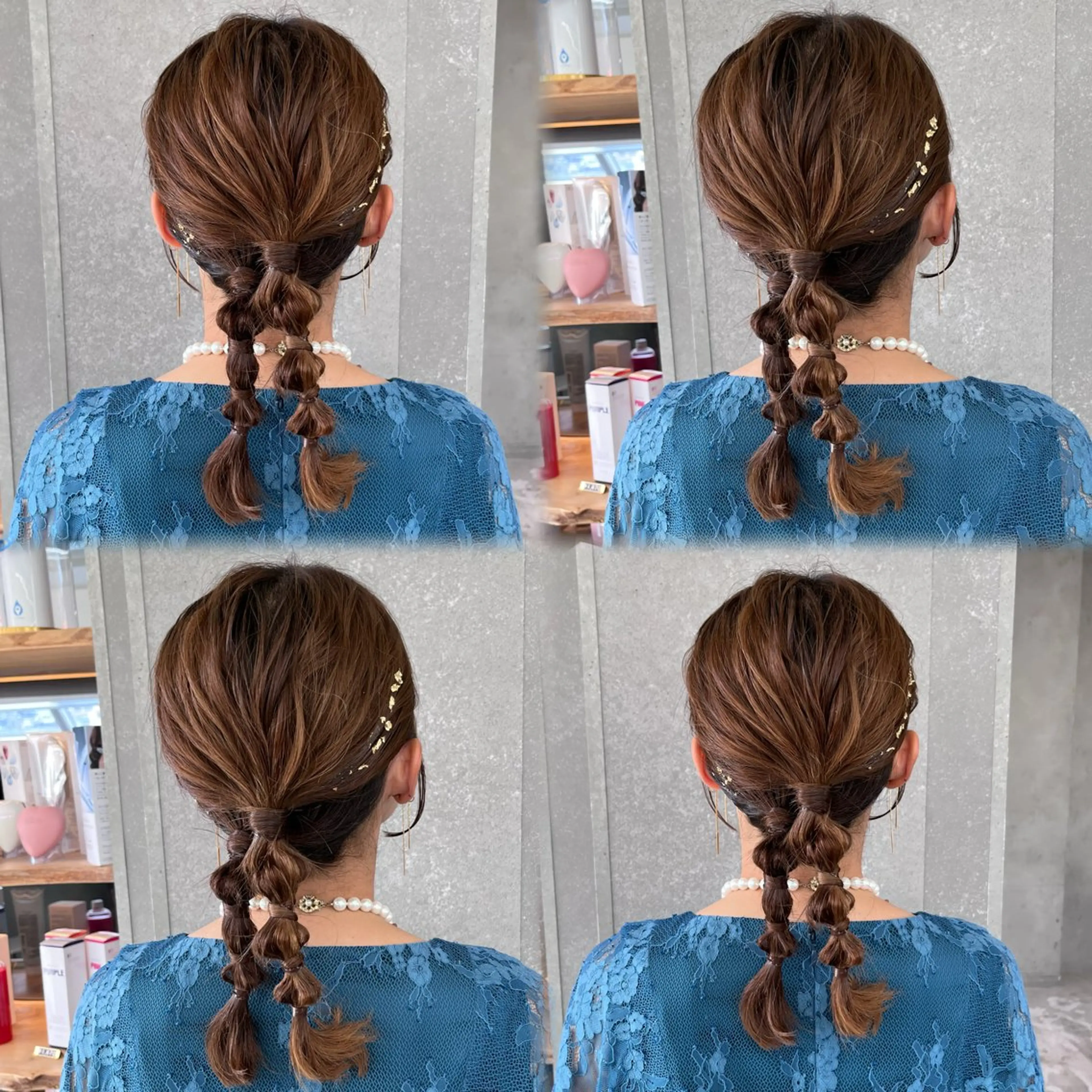 ミディアム レイヤーくびれヘア アレンジmanakaのヘアスタイル