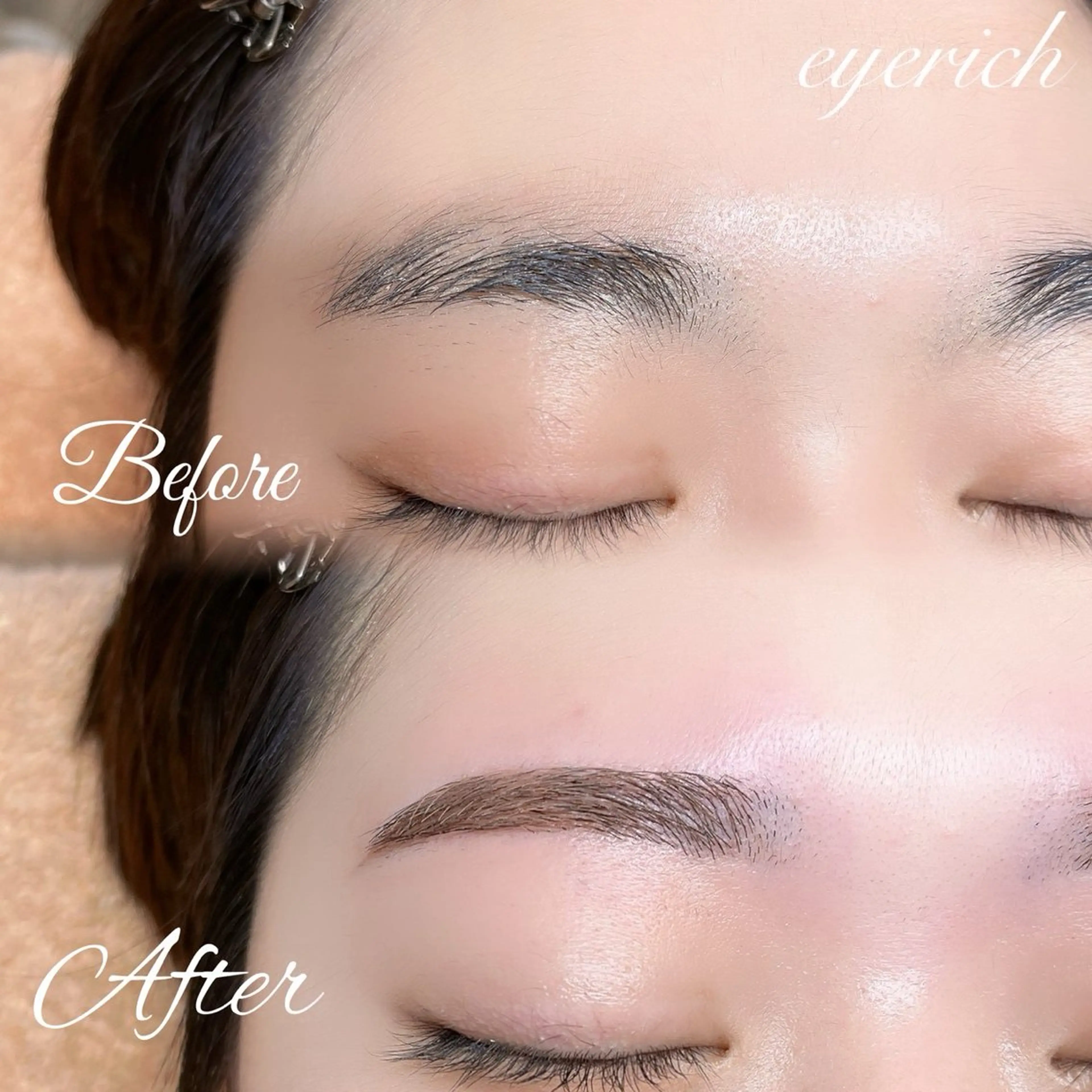 🔮似合わせ美眉スタイリング🪻（WAX＋カット＋間引き込み）【千葉/千葉中央/眉ワックス】の写真