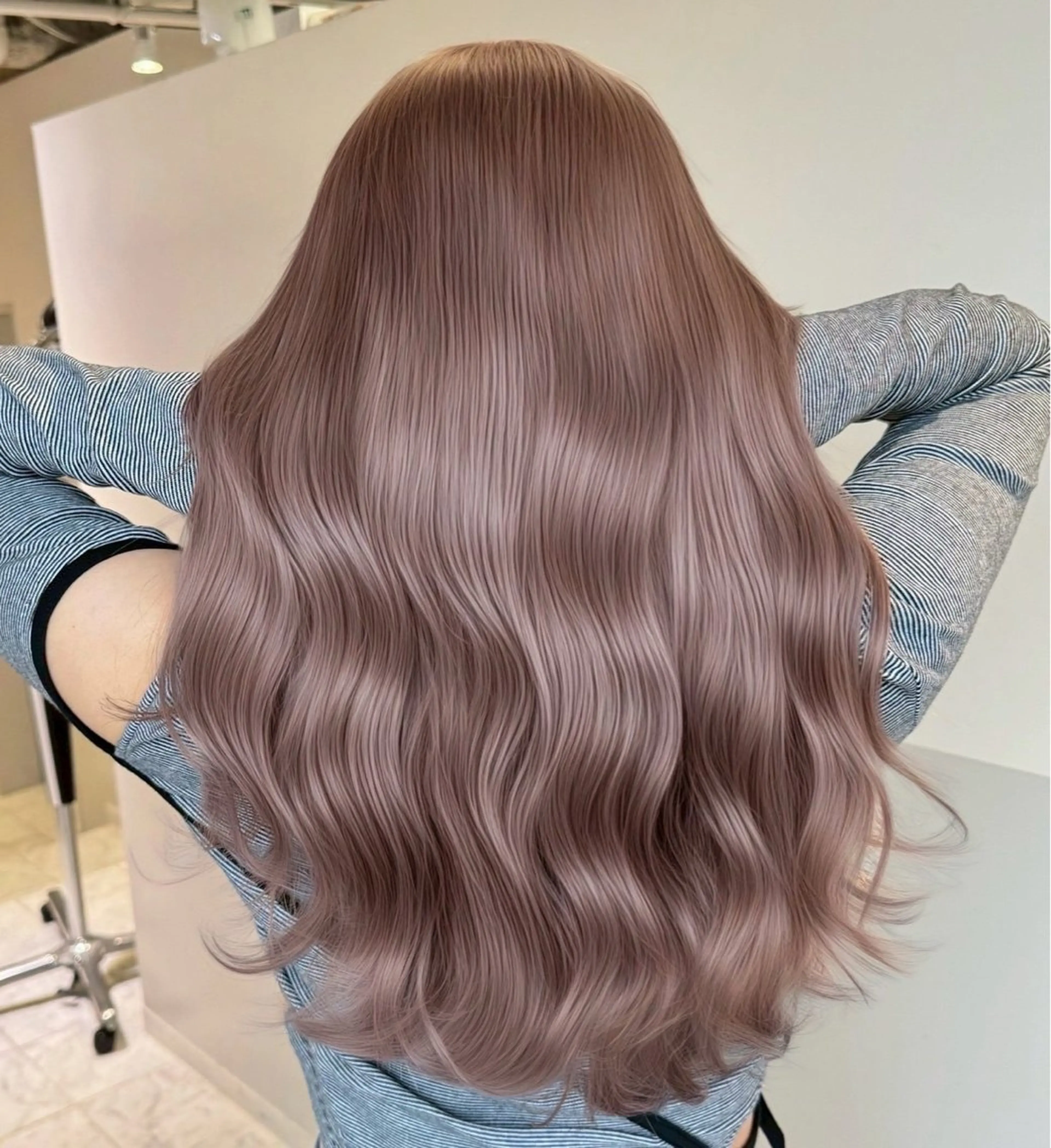 ロング ヘアカラー 本田 翔のヘアスタイル