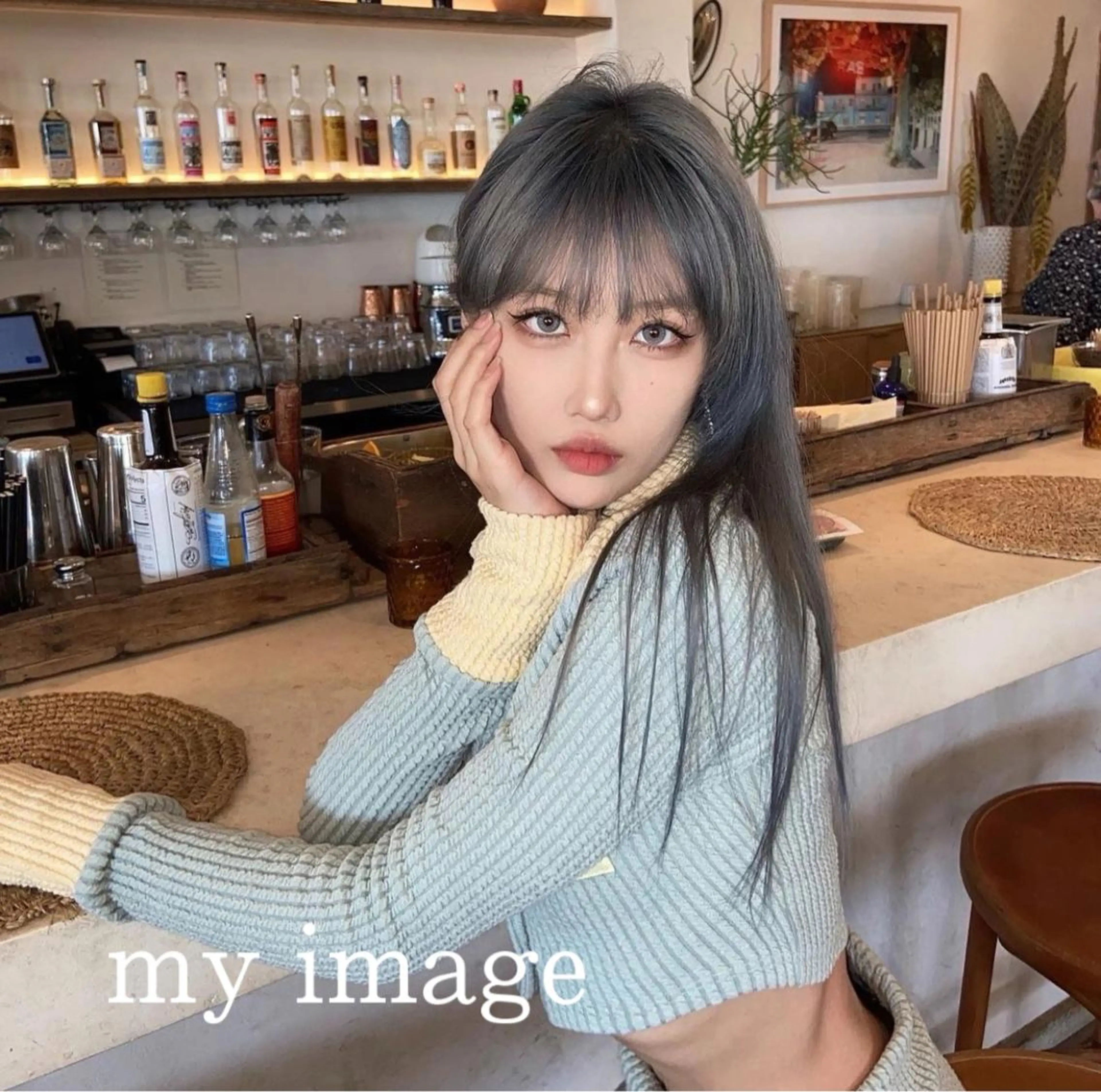 ロング カラー ヘアアレンジ ヘアカラー トリートメント 🎀トップスタイリ スト湯川響🎀のヘアスタイル