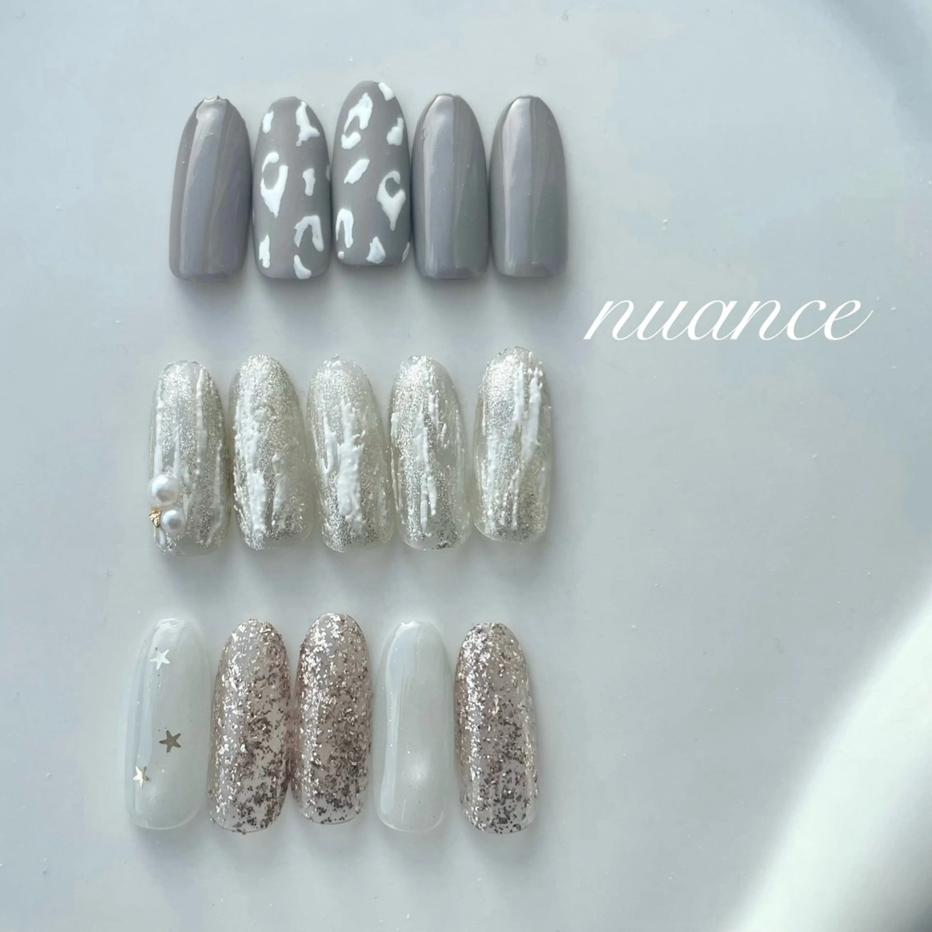 ネイル 持ち込み ハンドネイル 韓国ネイル🎀 H nail 碧のネイルデザイン