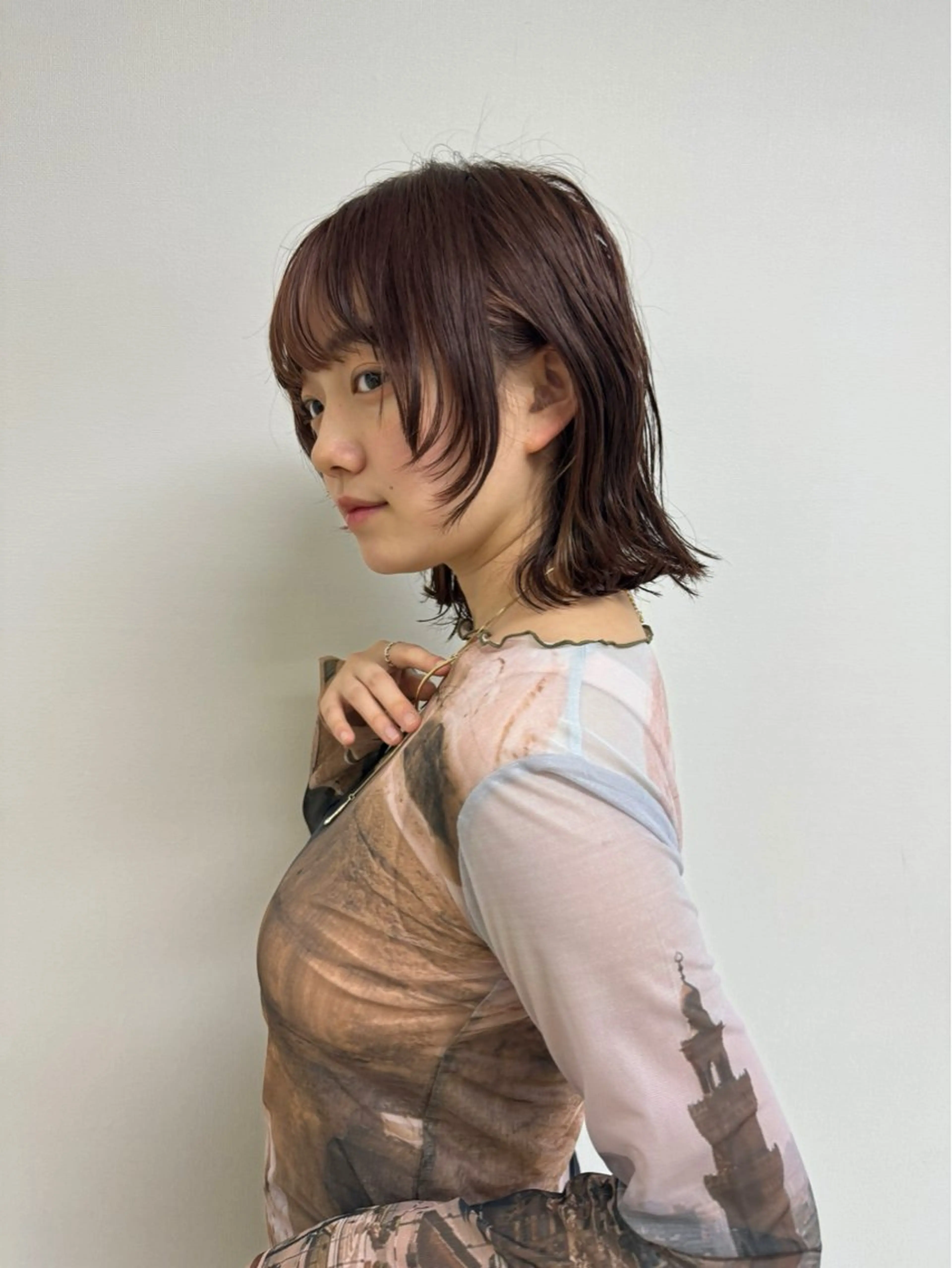 セミロング メンズカット✂️🐕 諏訪 椋也 🐕のヘアスタイル