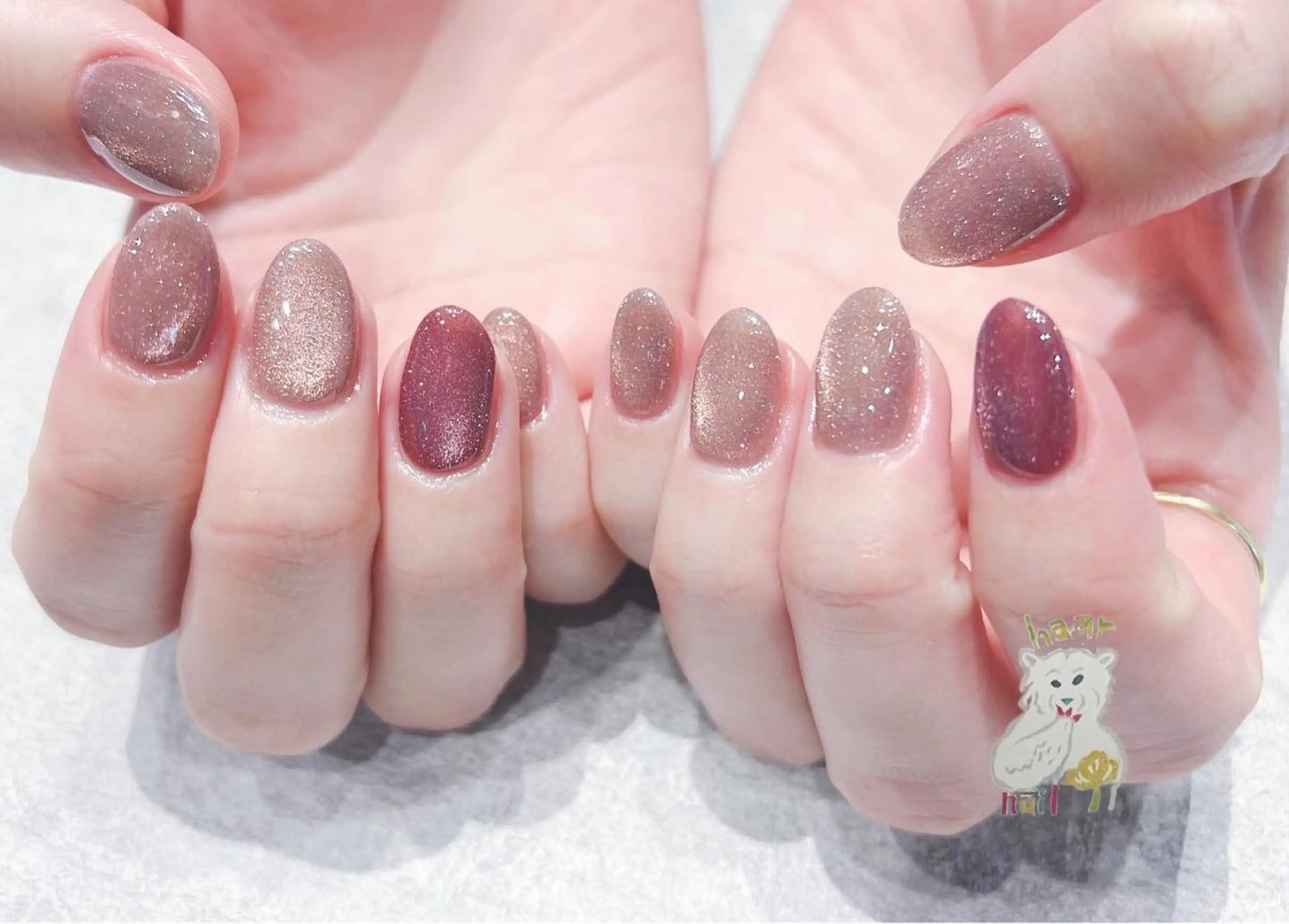 ネイル ハンドネイル 深田 加代のネイルデザイン