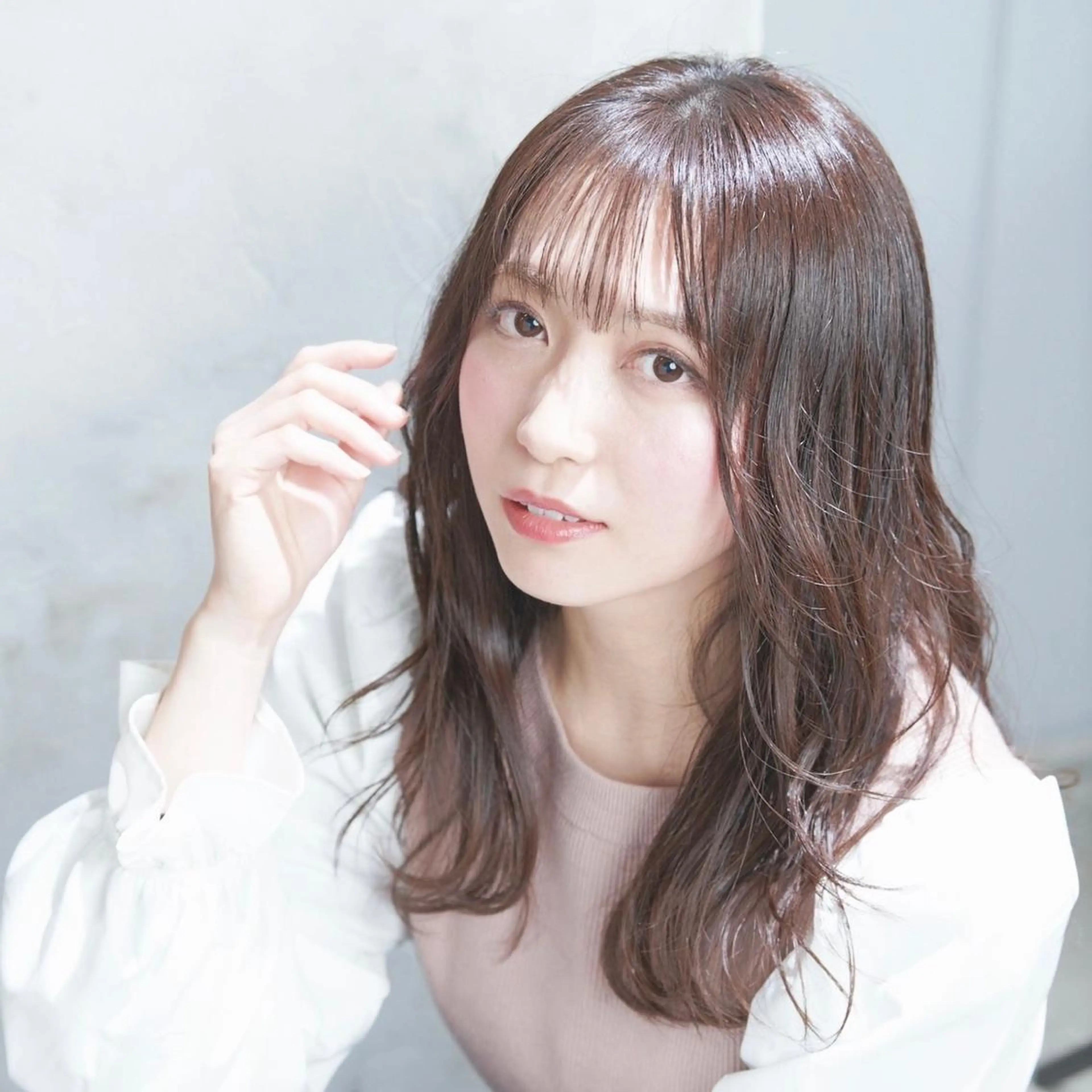 セミロング 🦋韓国系指名No1 店長/圓山 祐也🦋のヘアスタイル