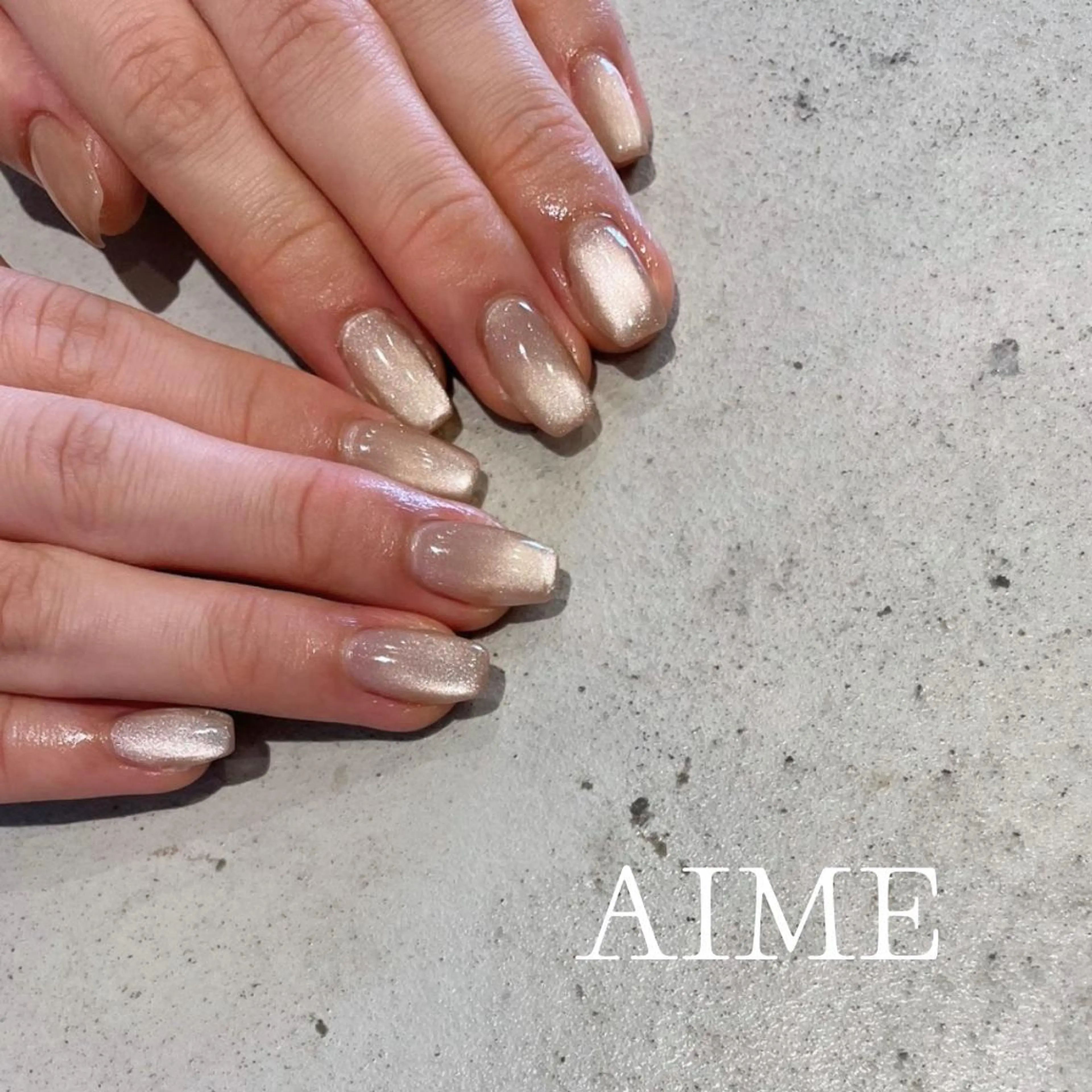 ネイル アートネイル ハンドネイル AIME （momo）のネイルデザイン