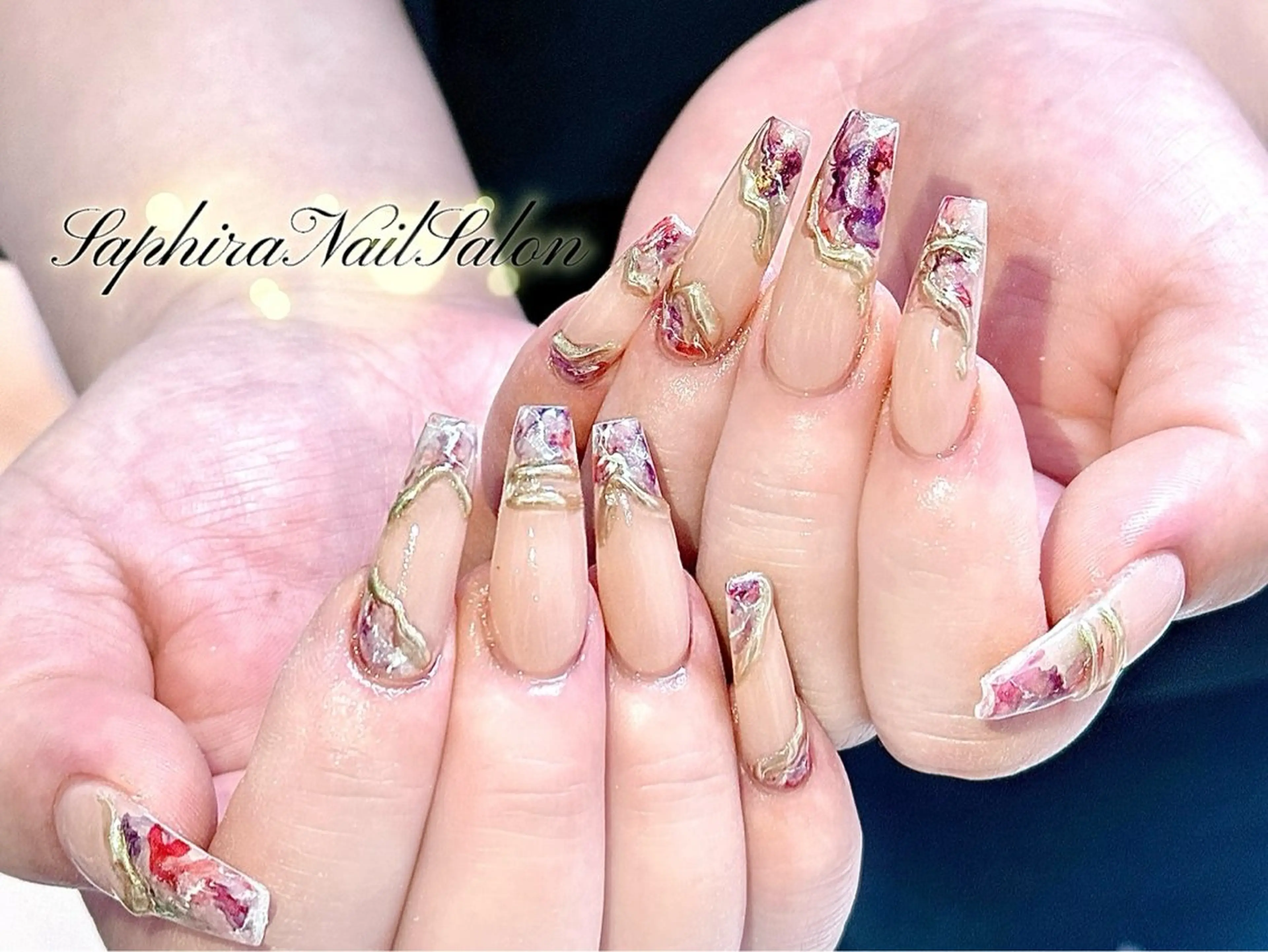 【持ち込み・チップ長さ出し】デラックスアートやり放題コースの写真