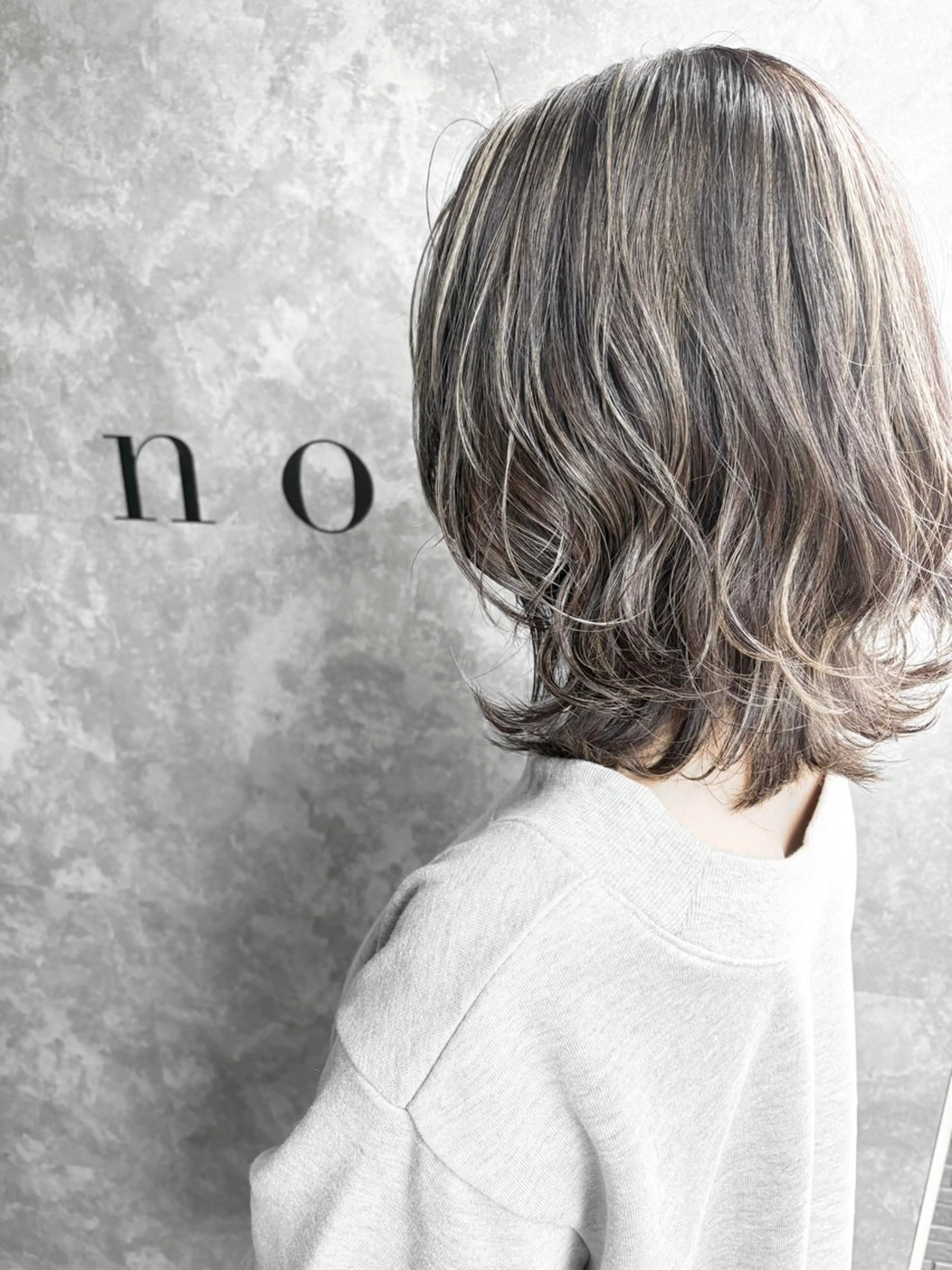ミディアム カラー ヘアカラー noll【今池駅前】 池田碧花のヘアスタイル