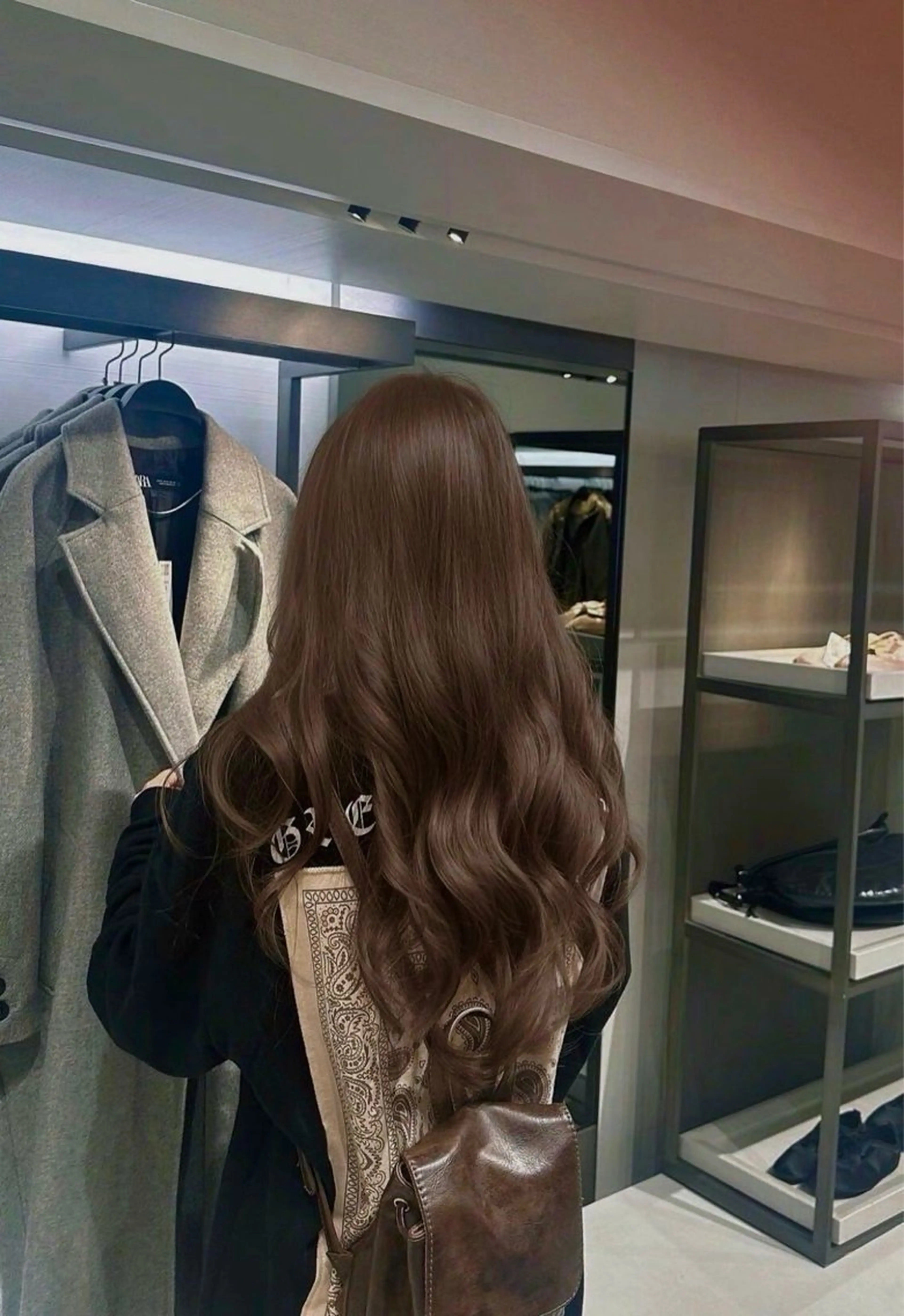 ロング カラー ヘアカラー トリートメント 韓国っぽ×透け感🪽 Fumi 🤍のヘアスタイル