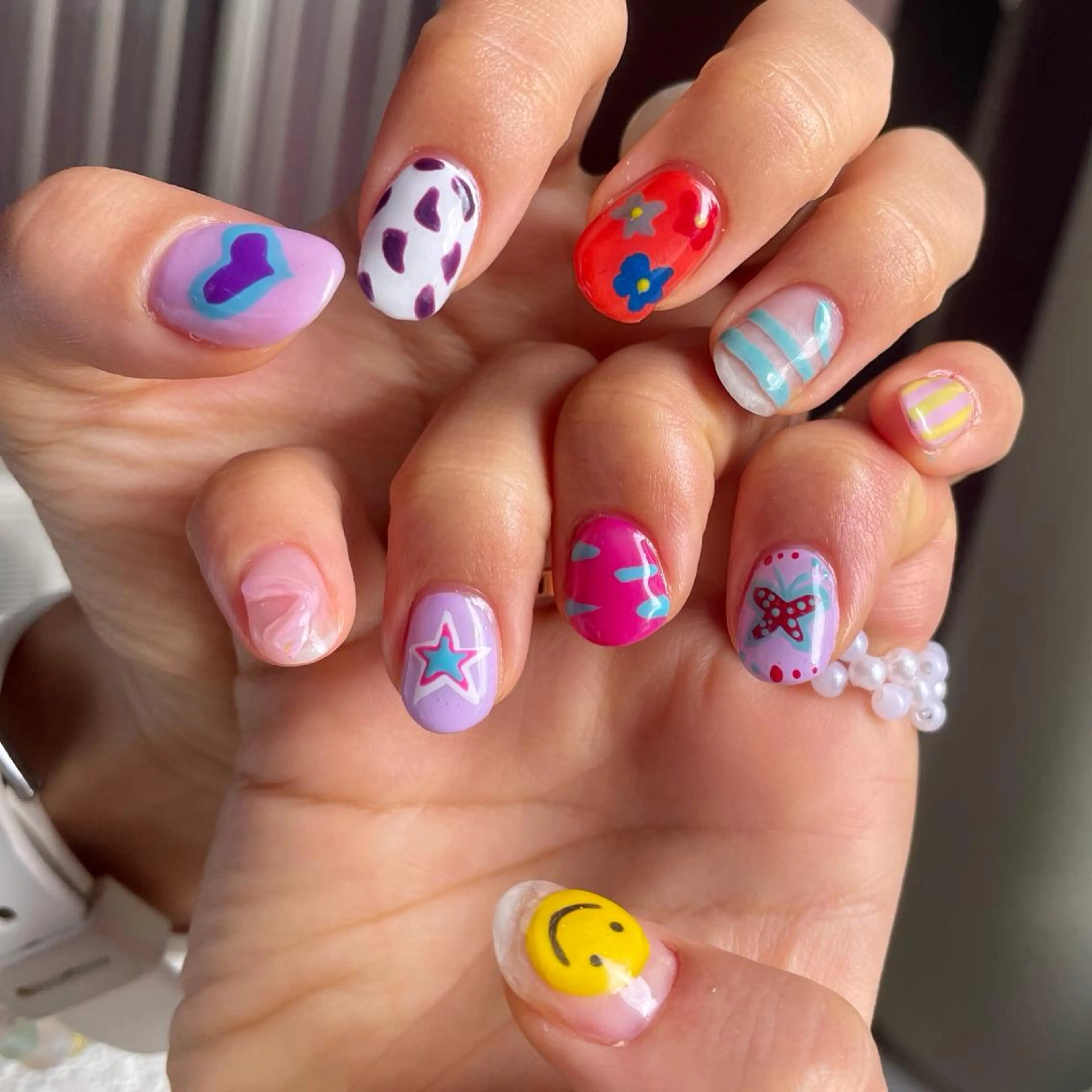 ネイル 奥園 良恵のネイルデザイン