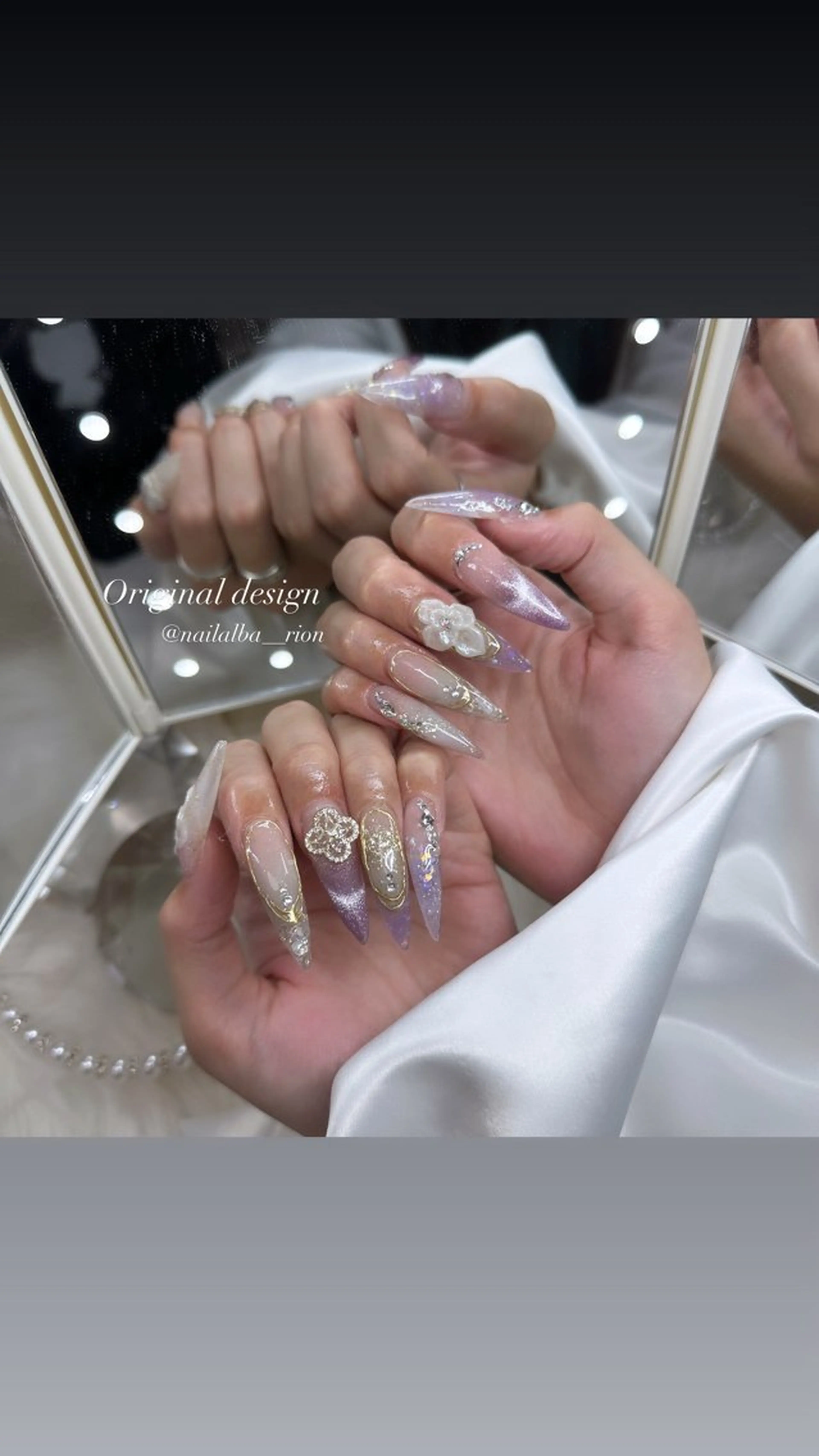 ネイル 加納 莉音のネイルデザイン