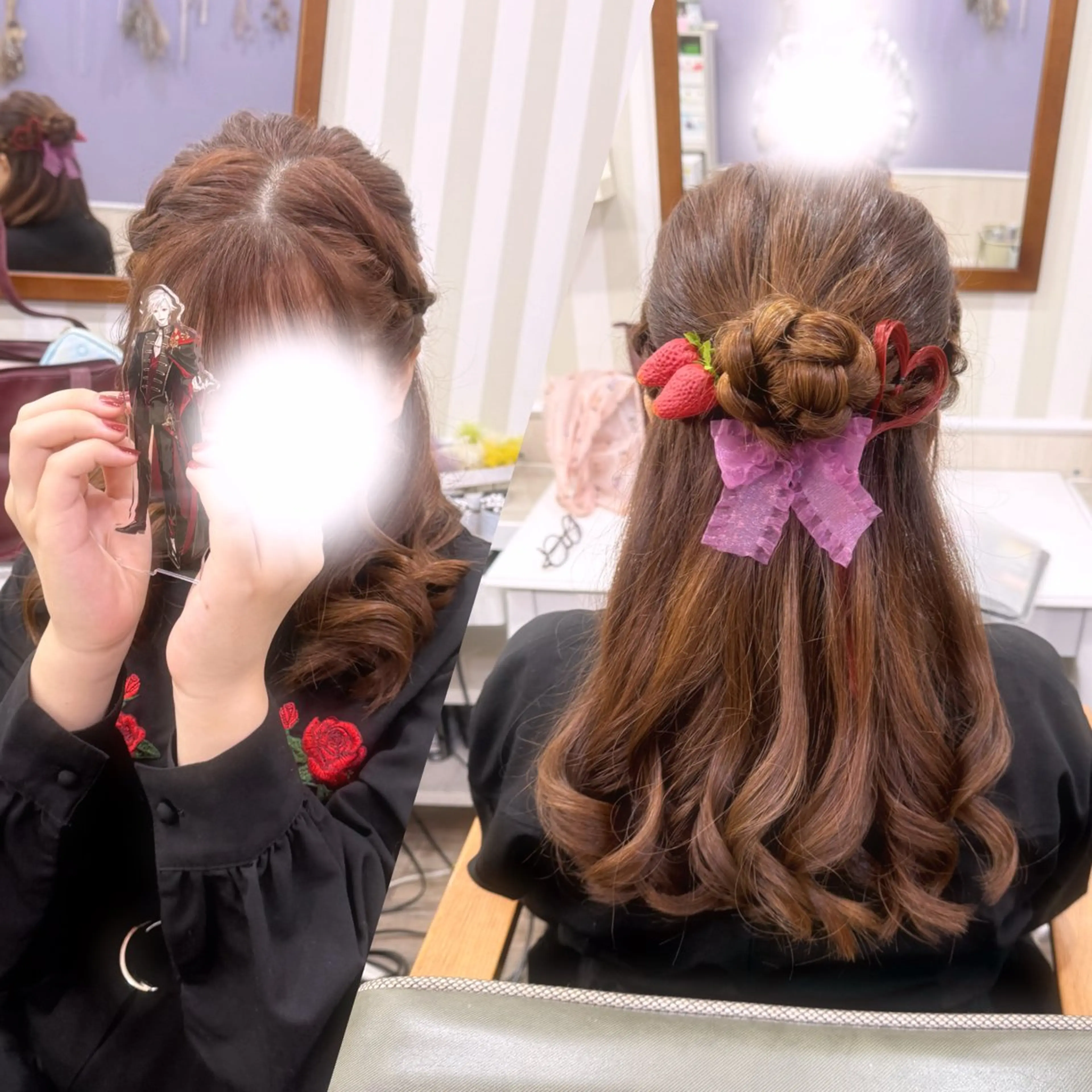 ヘアアレンジ ヘアセット 🤍AIRA🤍のヘアスタイル