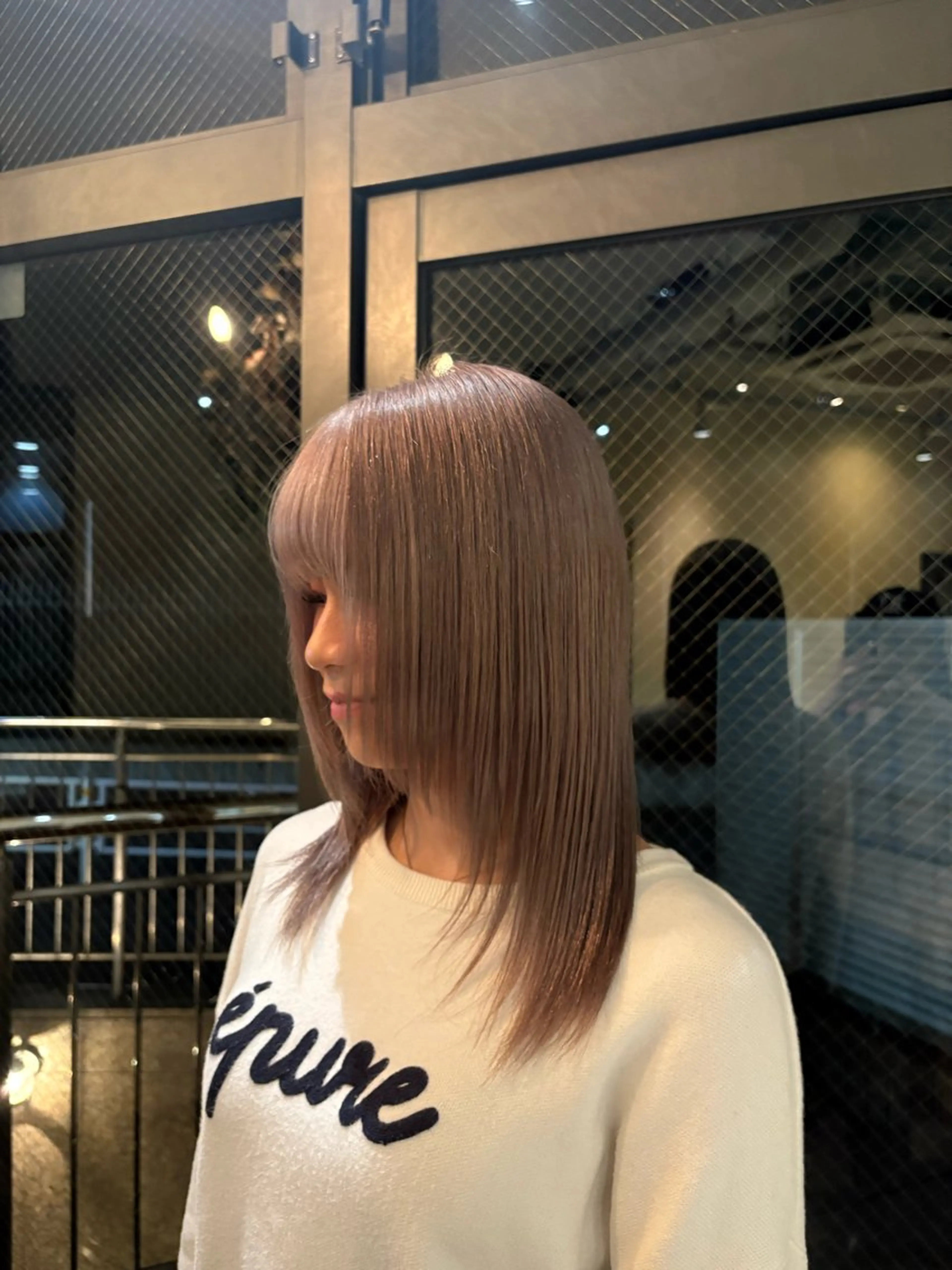 カラー ヘアカラー kotoko/ ハイトーン/原宿のヘアスタイル