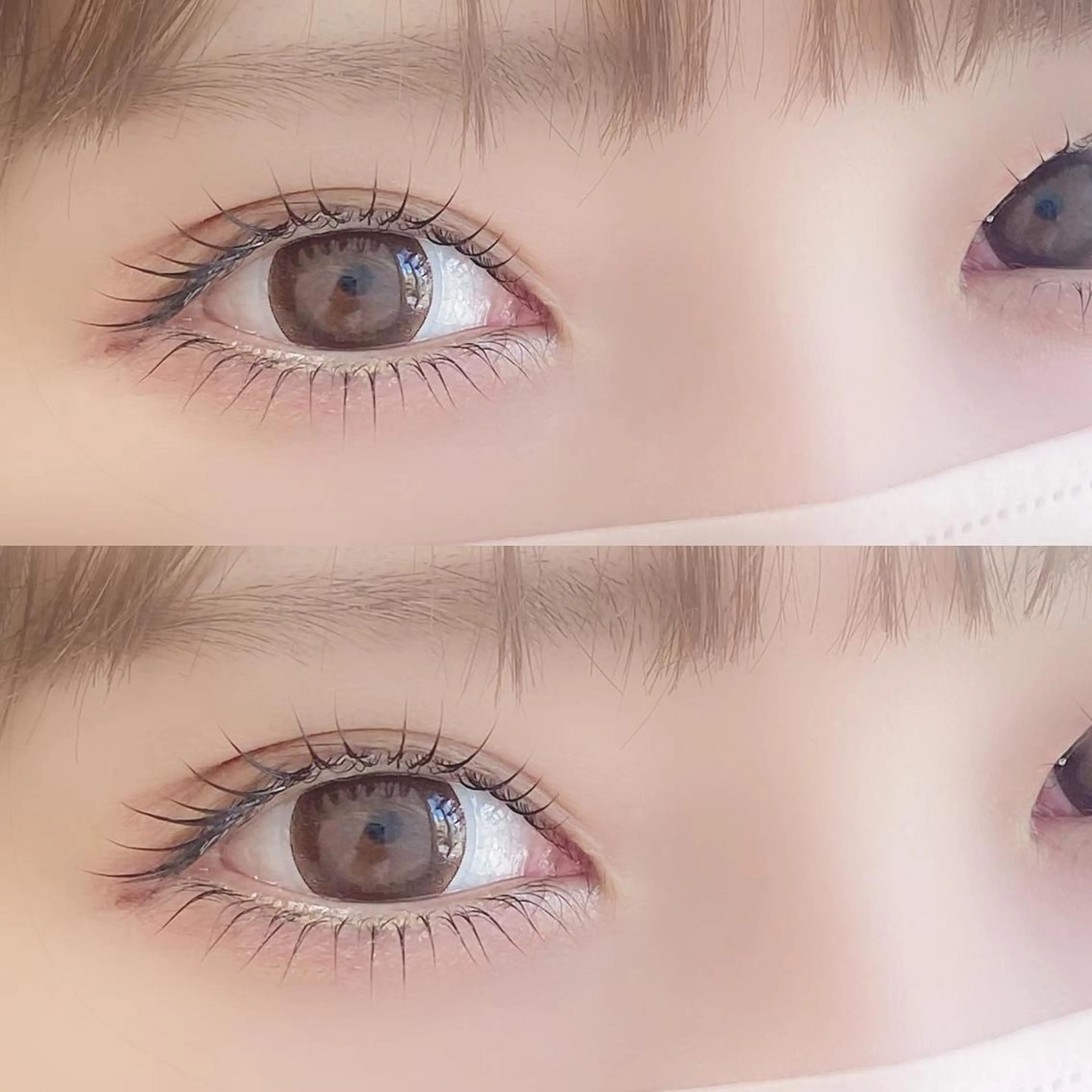 マツエク・マツパ マツパ 韓国束感まつげ ⌒ ͜ ⌒はーちゃんのマツエク・マツパデザイン