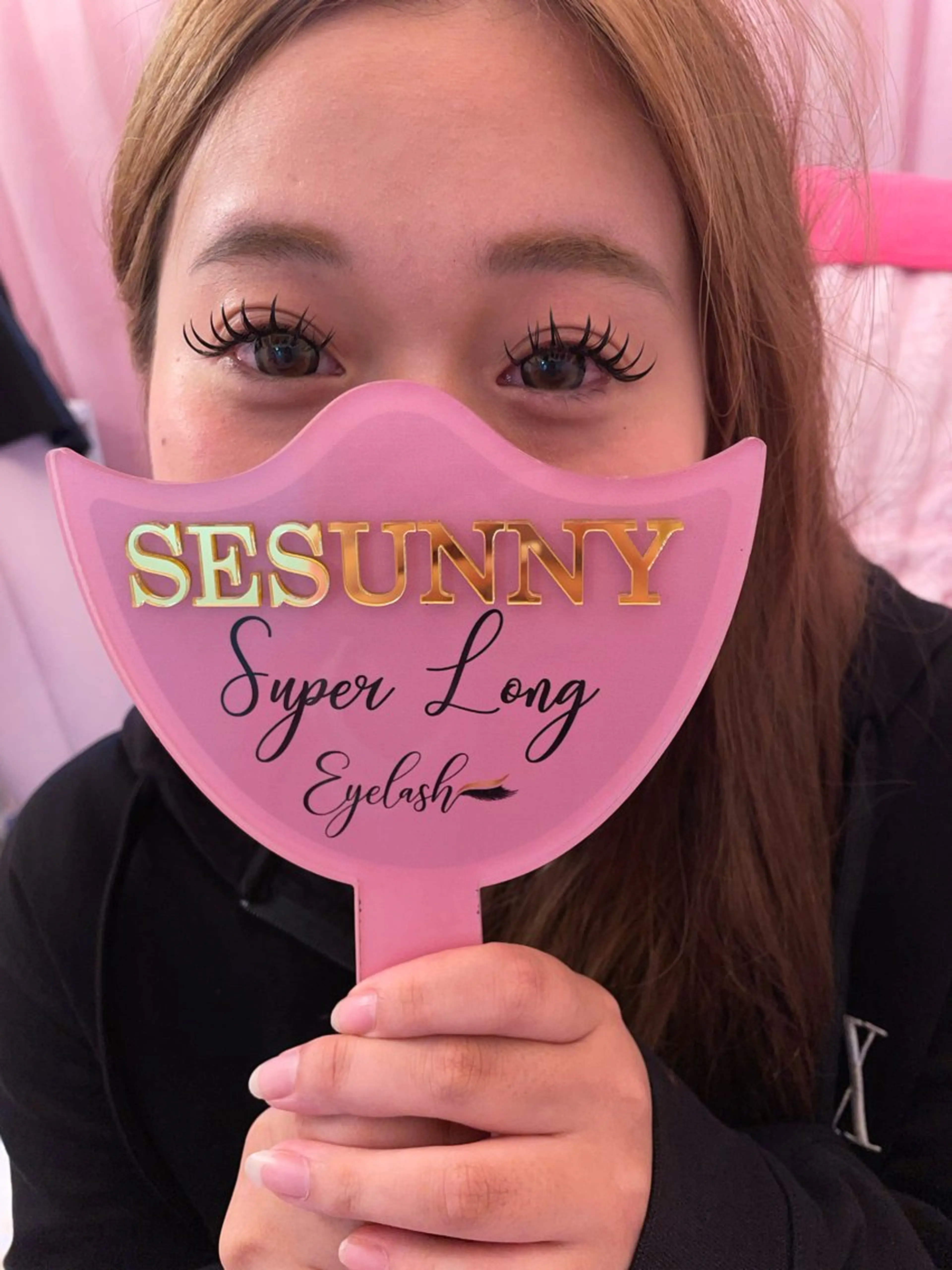 マツエク・マツパ 目尻長め マツエク SESUNNY セサニー　URANのマツエク・マツパデザイン