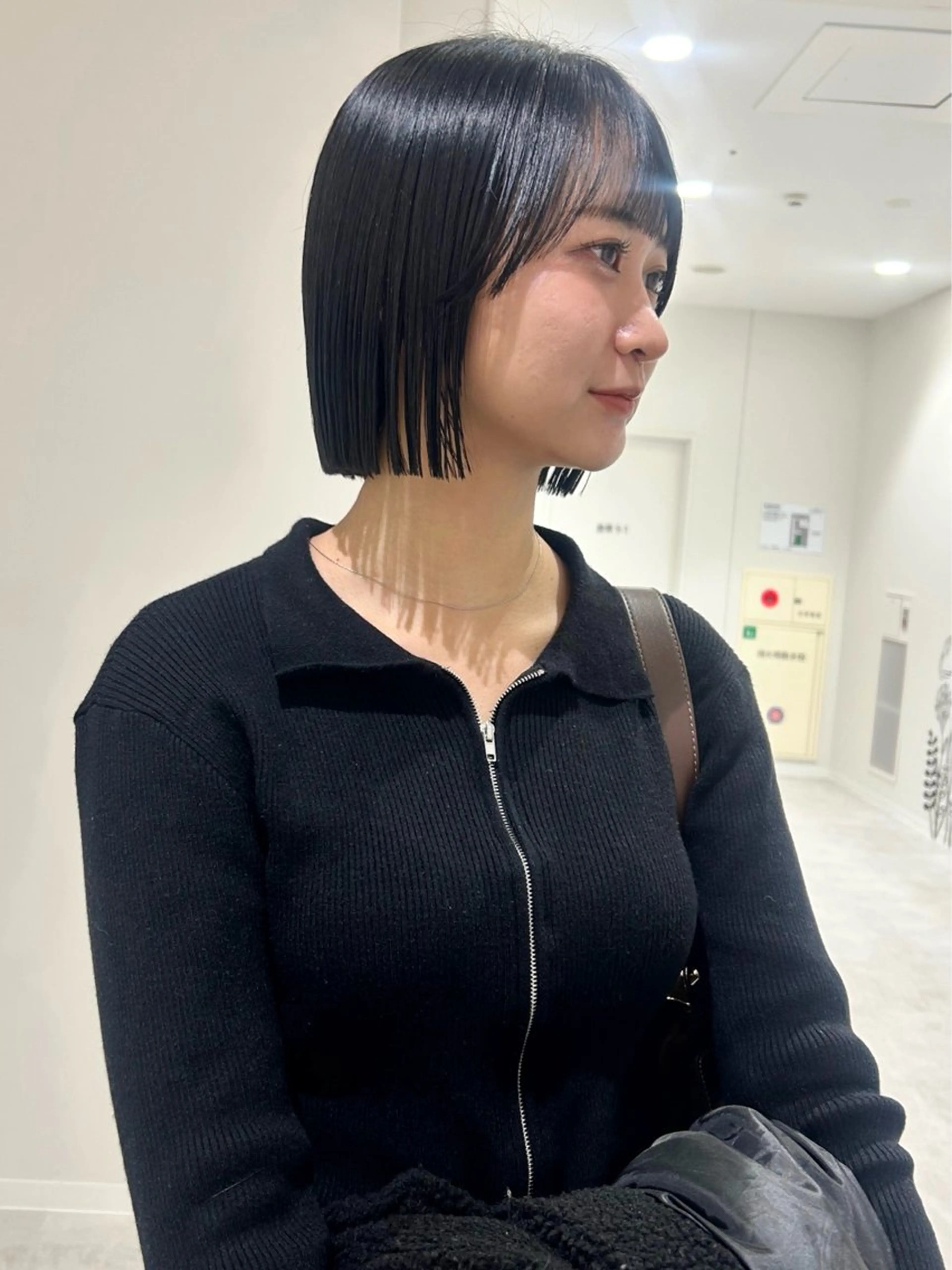 ミディアム カット 👔ボブ﹨似合 わせパーマ🩳ももかのヘアスタイル