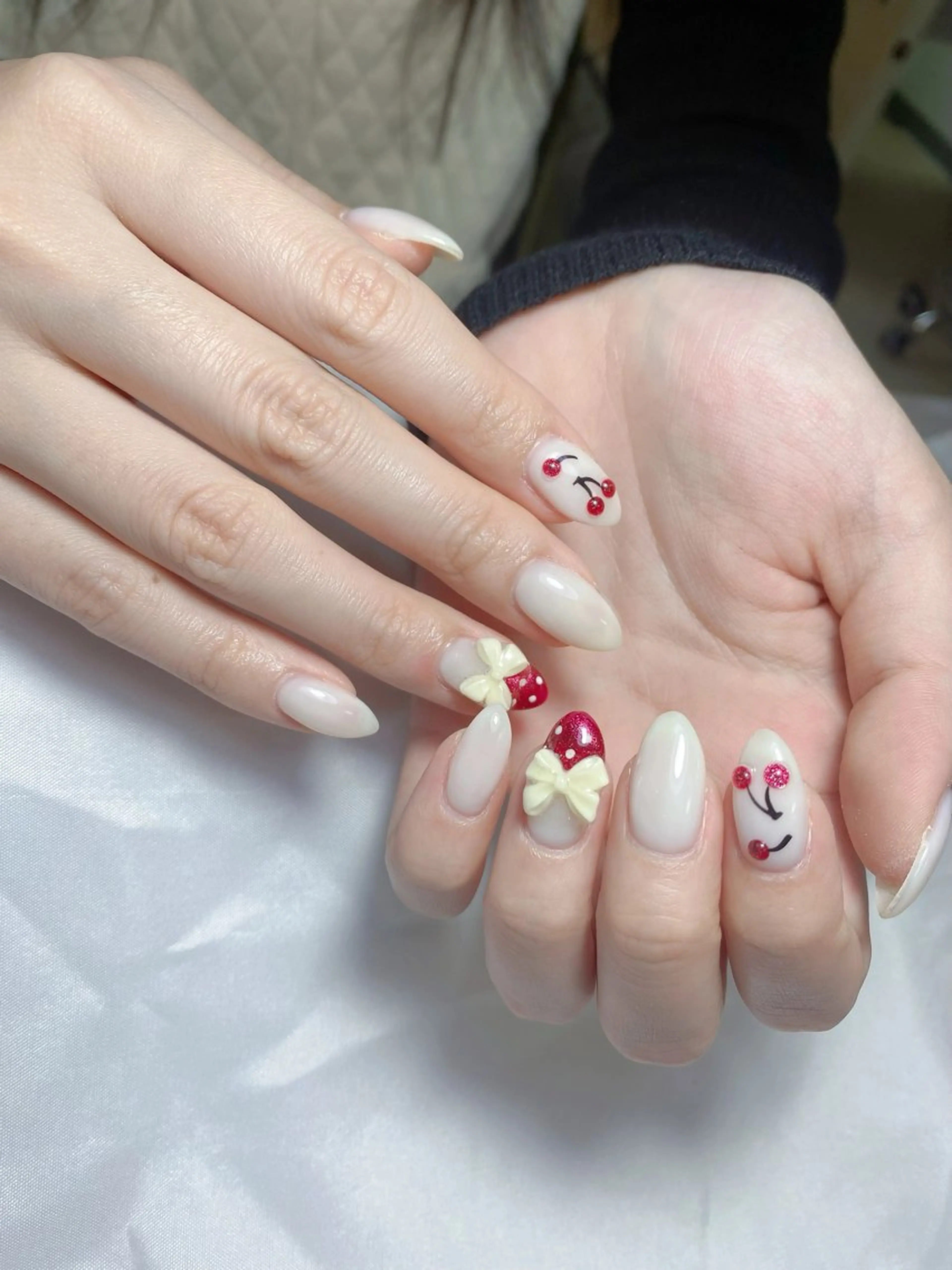 ネイル アートネイル フレンチネイル ジェルネイル グラデーション 韓国ネイル Nail Salon kihi大塚店のネイルデザイン