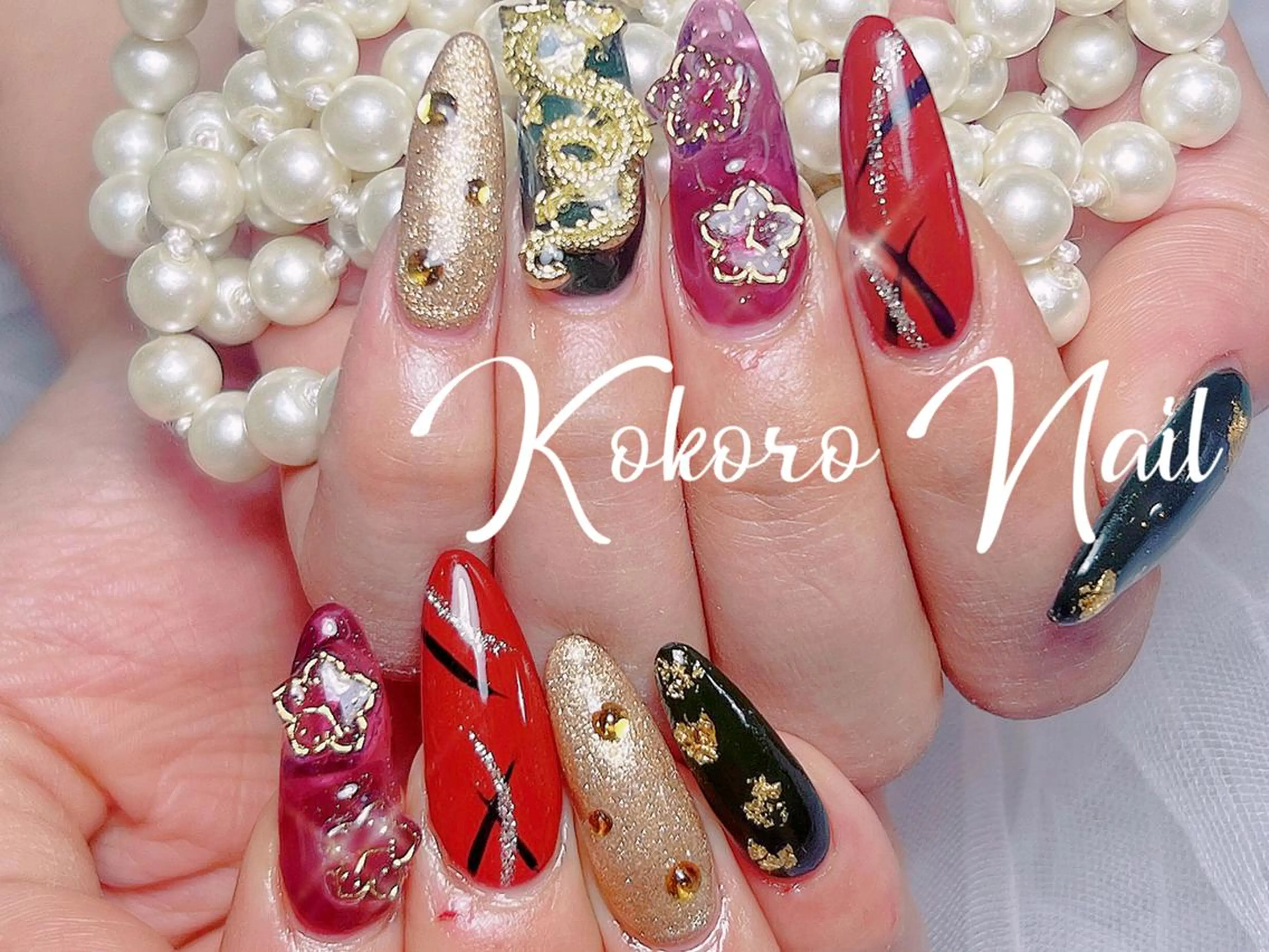 ネイル ハンドネイル 💗NA.YUKI NAIL💗のネイルデザイン